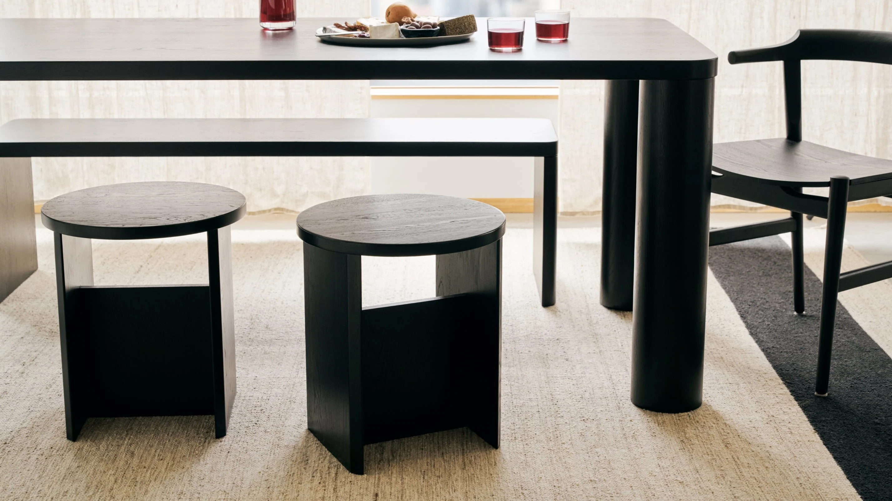 Field Stool, Black Oak - Image 4