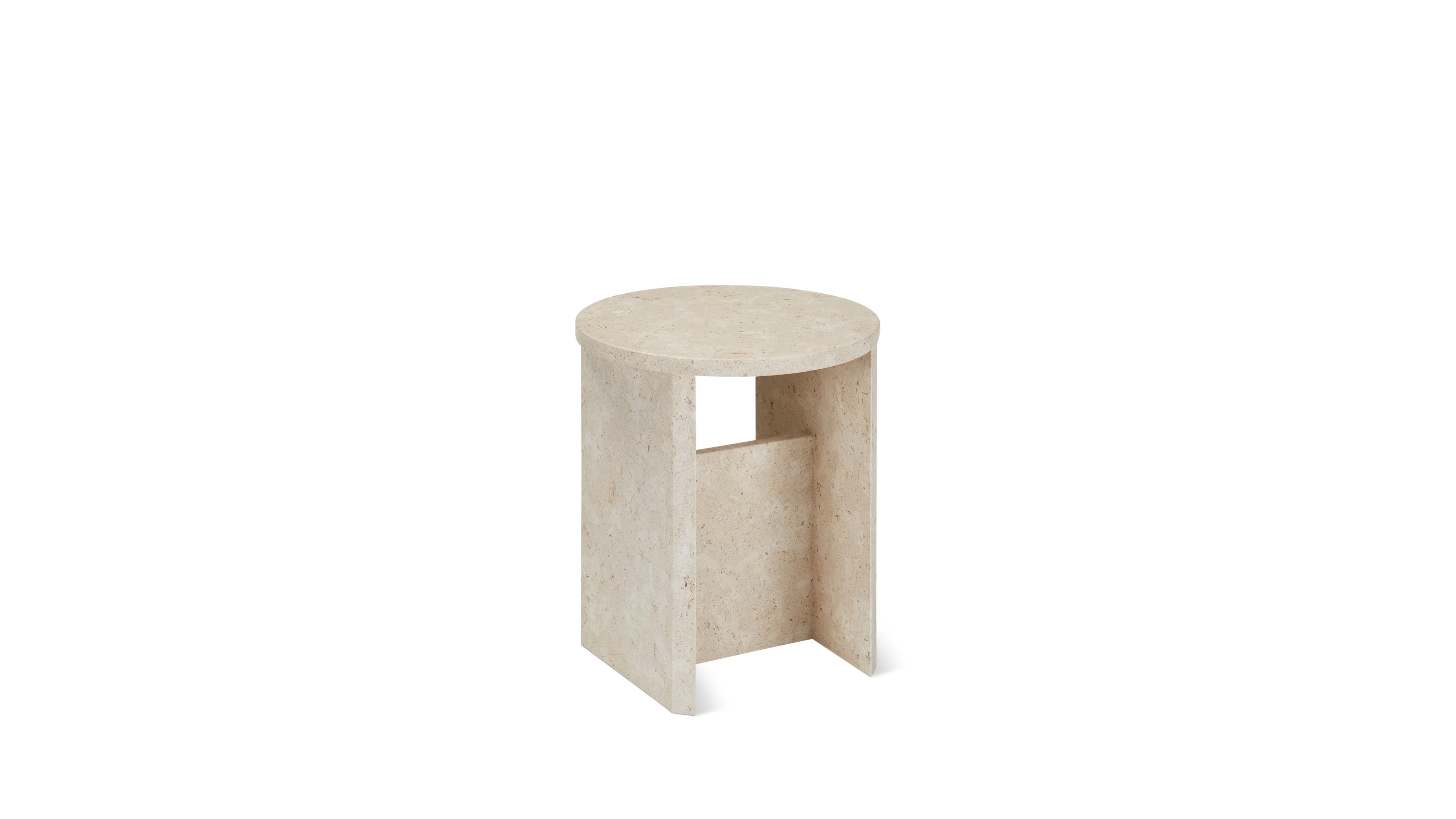 Field Stool, Limestone - Image 5