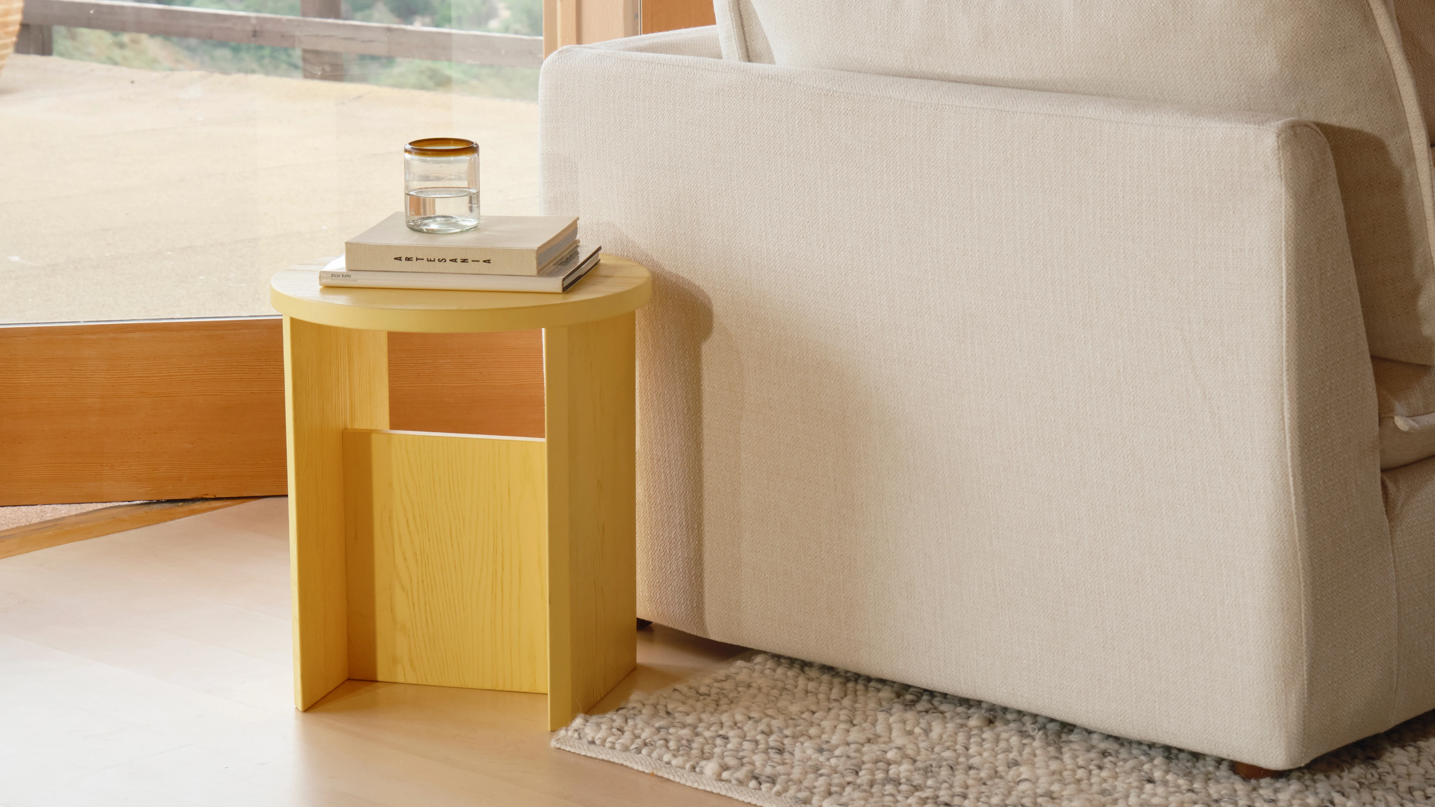 Field Stool, Limited Edition, Lemon - Image 3