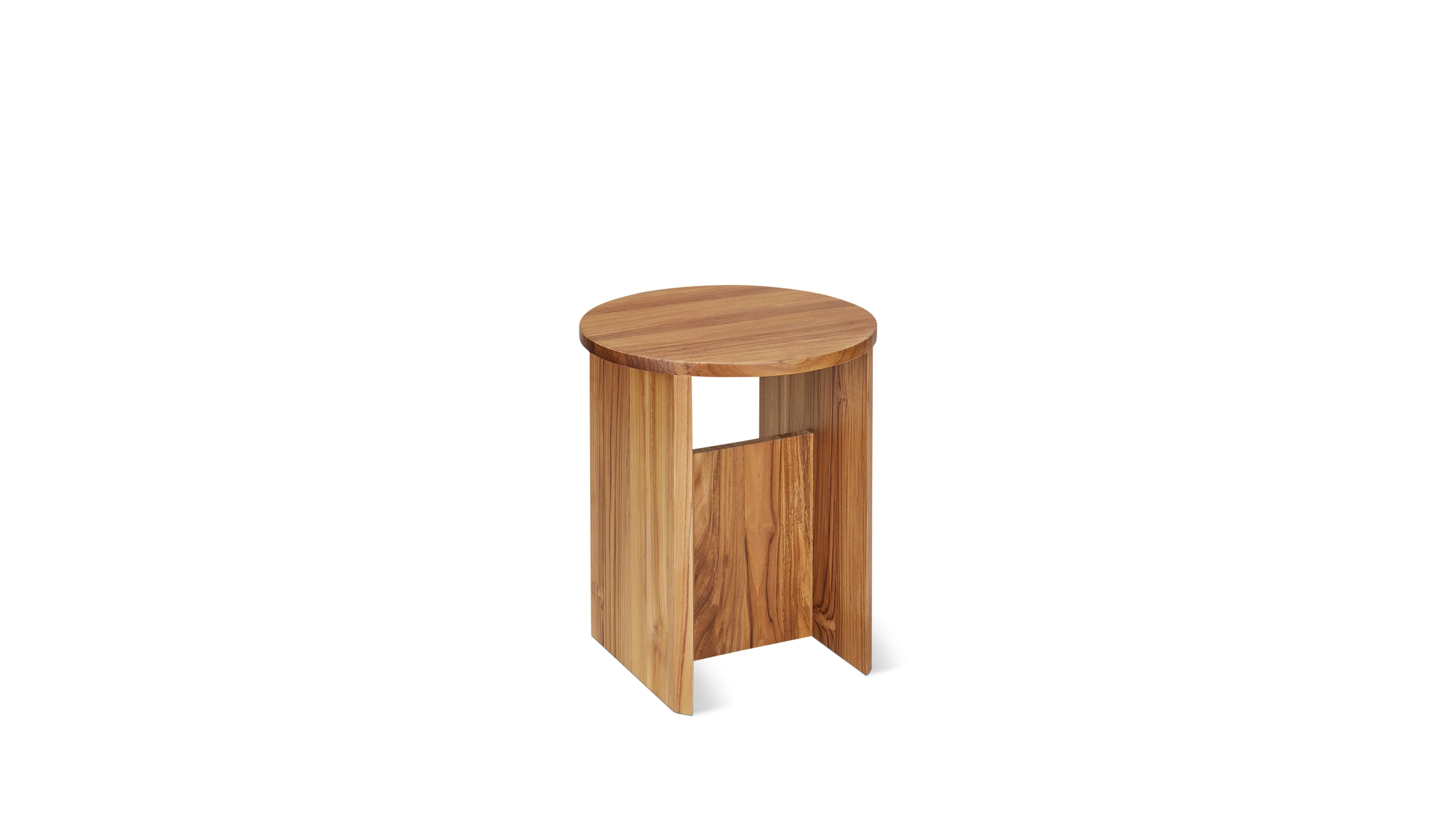 Field Stool, Teak - Image 5