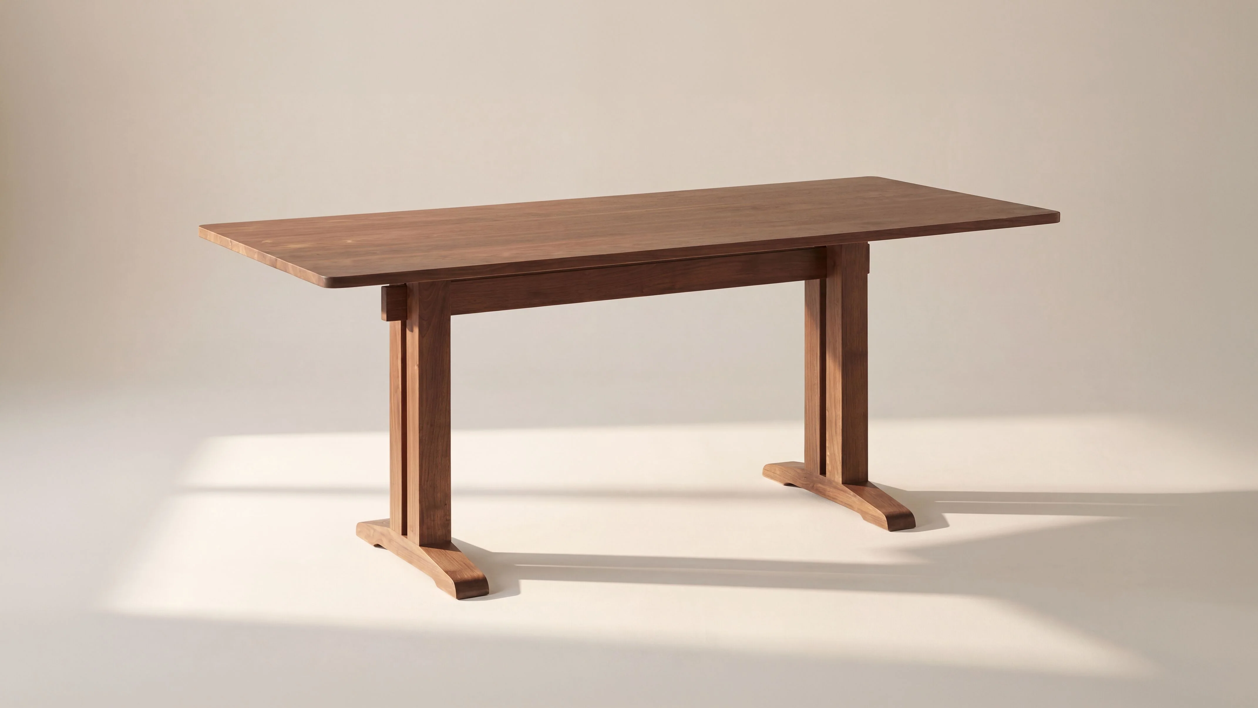 Flight Dining Table, Seats 6-8, Brushed American Walnut - Image 2