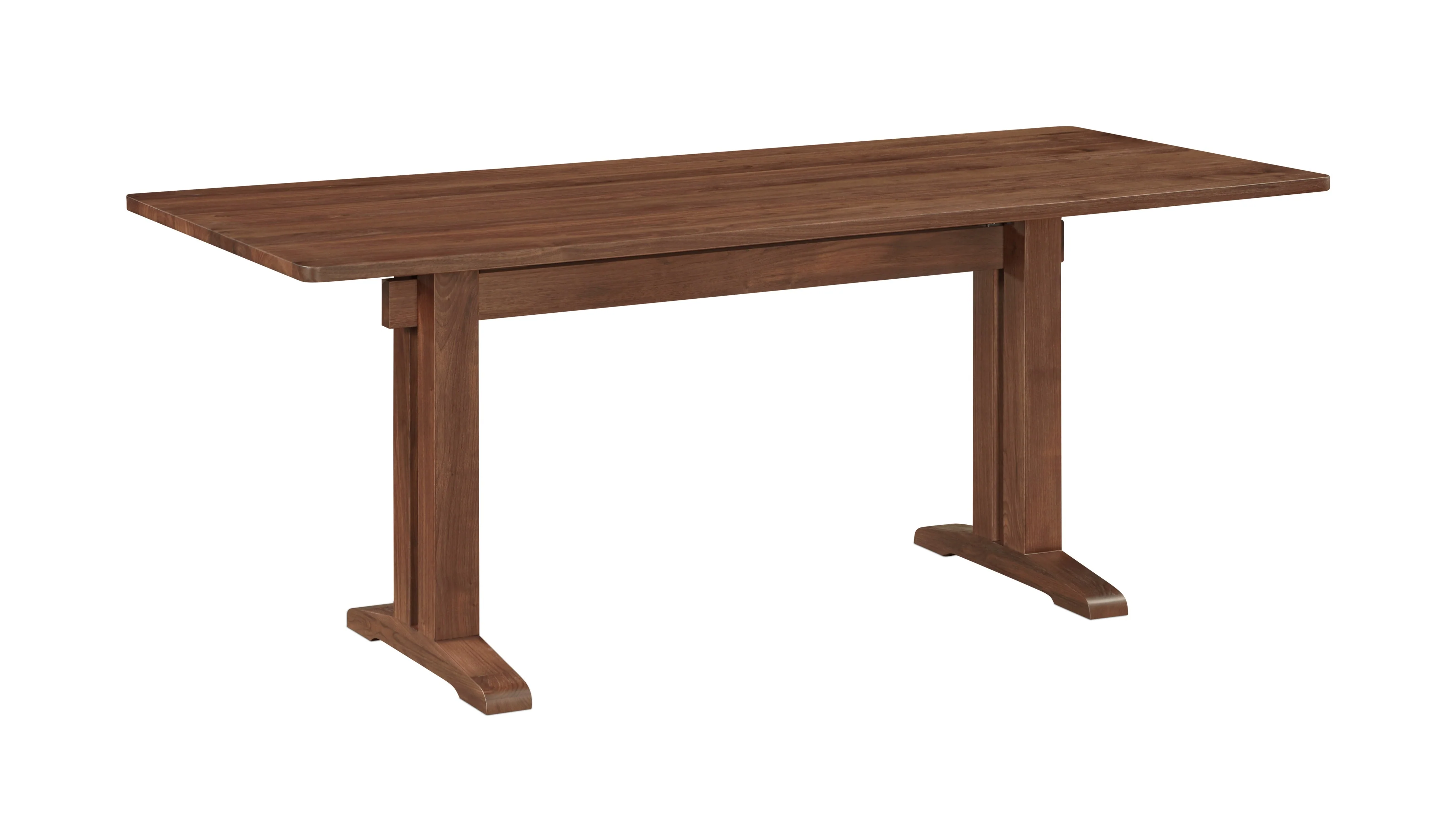 Flight Dining Table, Seats 6-8, Brushed American Walnut - Image 5