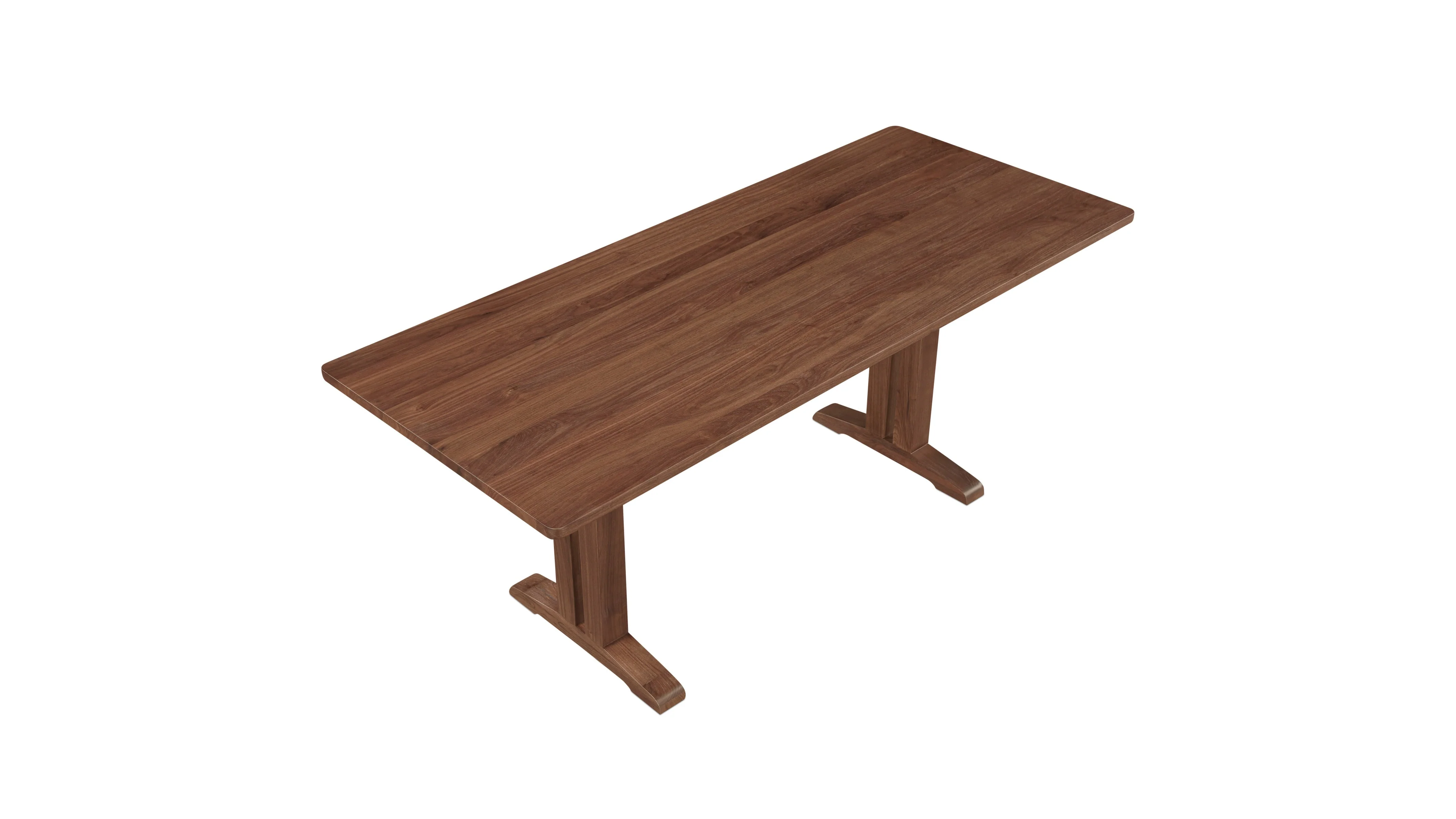 Flight Dining Table, Seats 6-8, Brushed American Walnut - Image 6