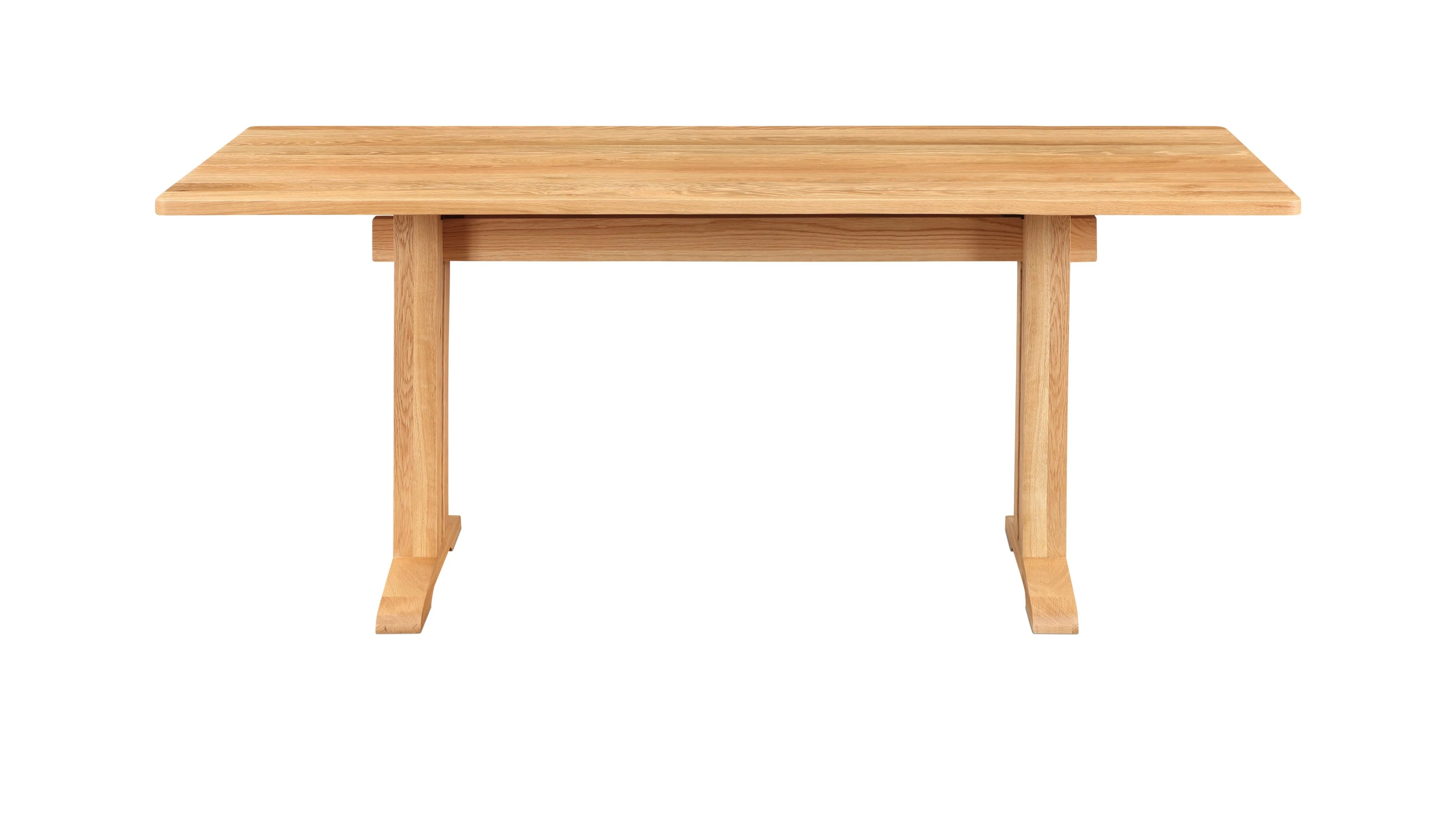 Flight Dining Table, Seats 6-8, Brushed Oak - Image 5