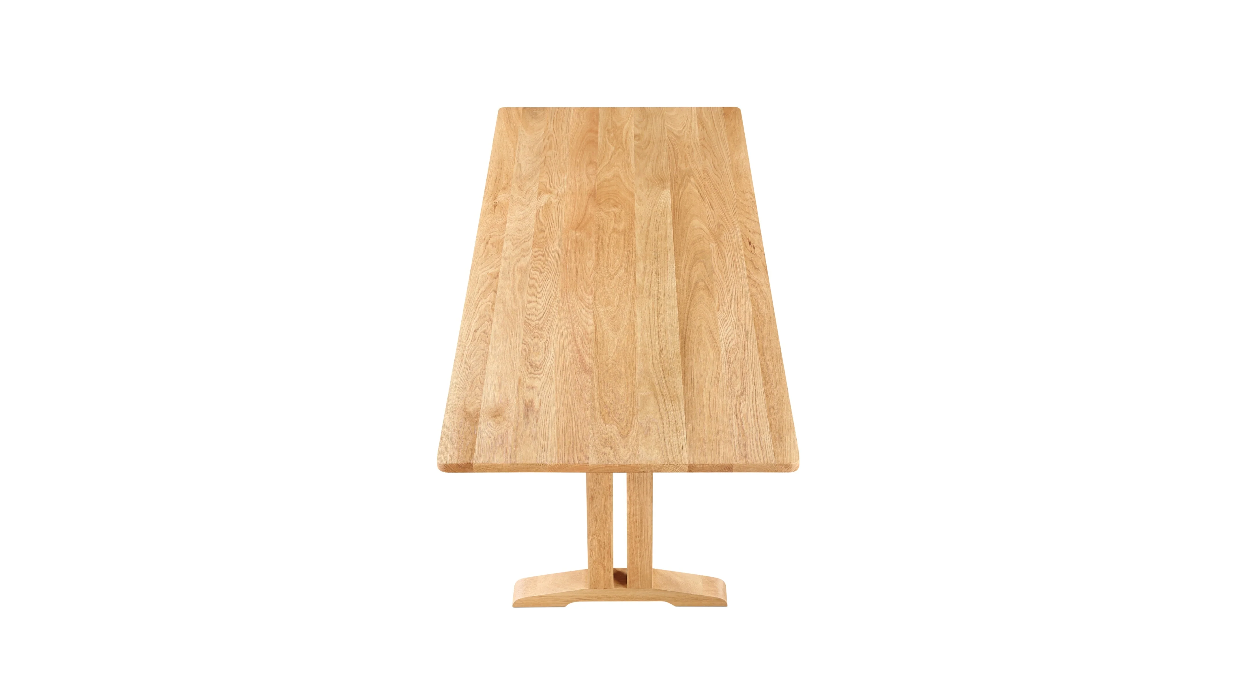 Flight Dining Table, Seats 6-8, Brushed Oak - Image 8