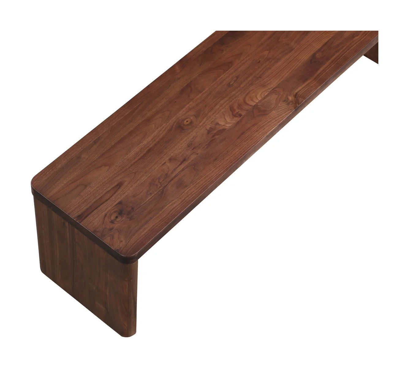 Form Bench, Seats 4, American Walnut - Image 7