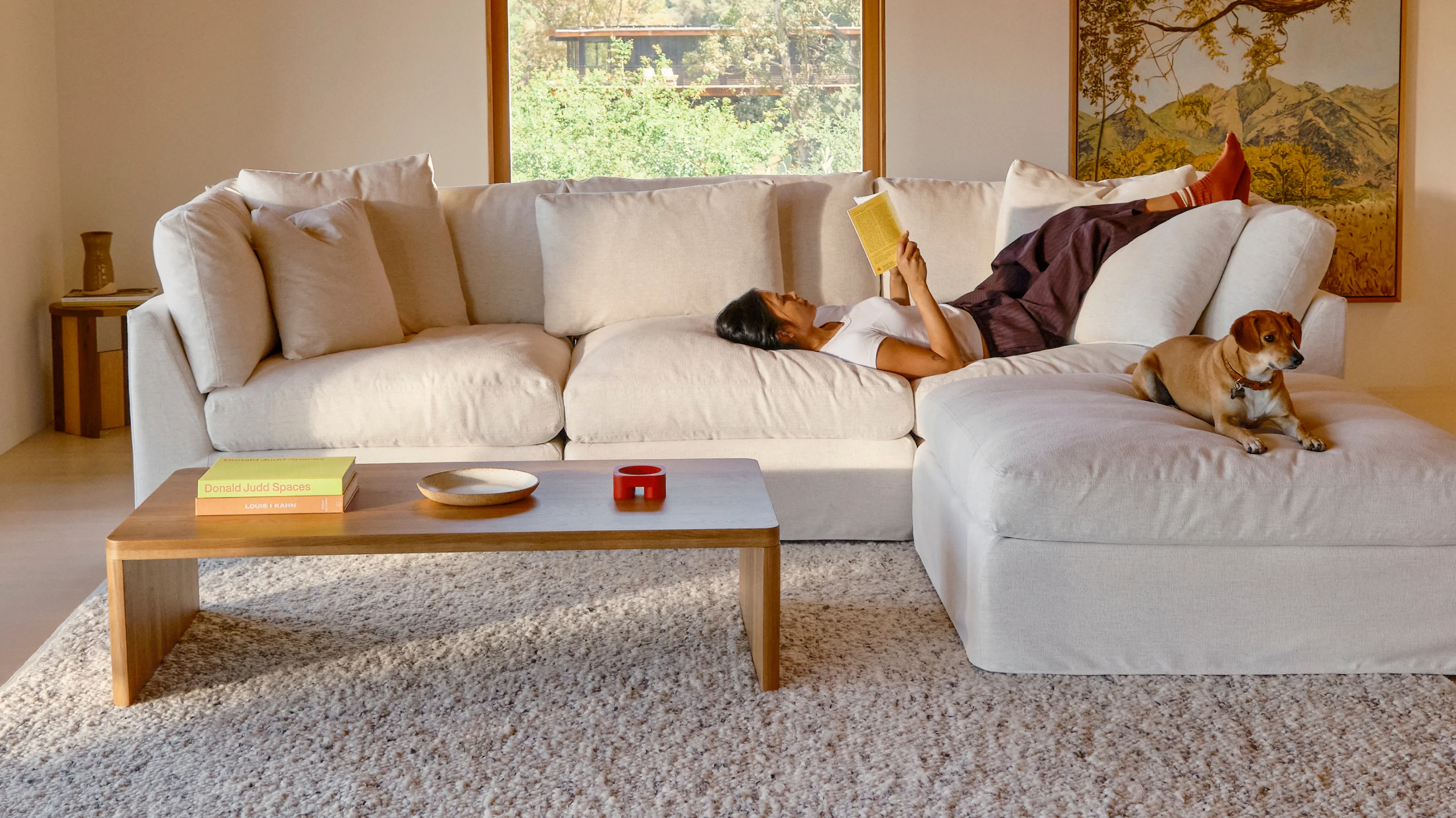 Form Coffee Table, Oak - Image 3