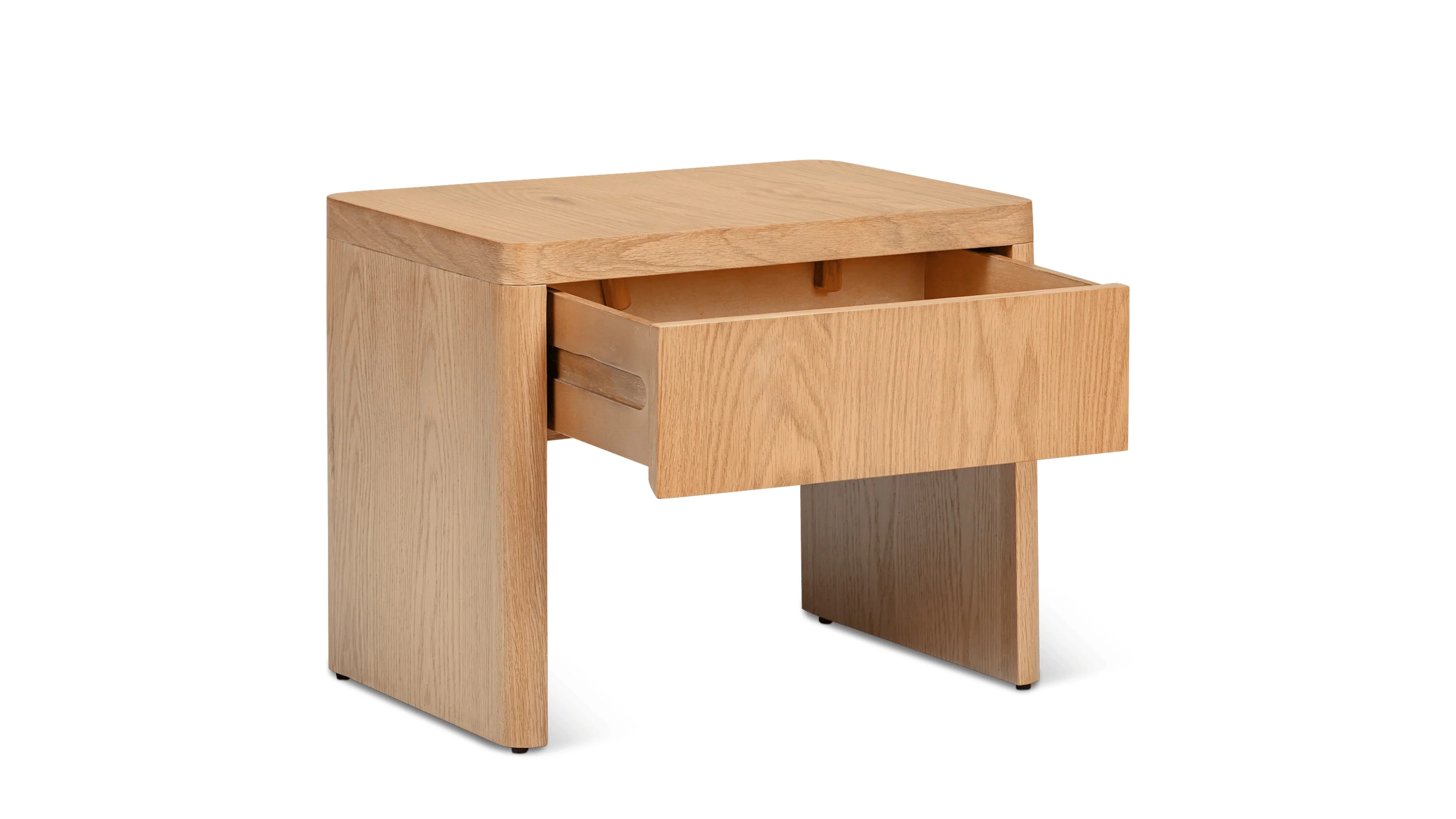 Form Nightstand, White Oak - Image 4