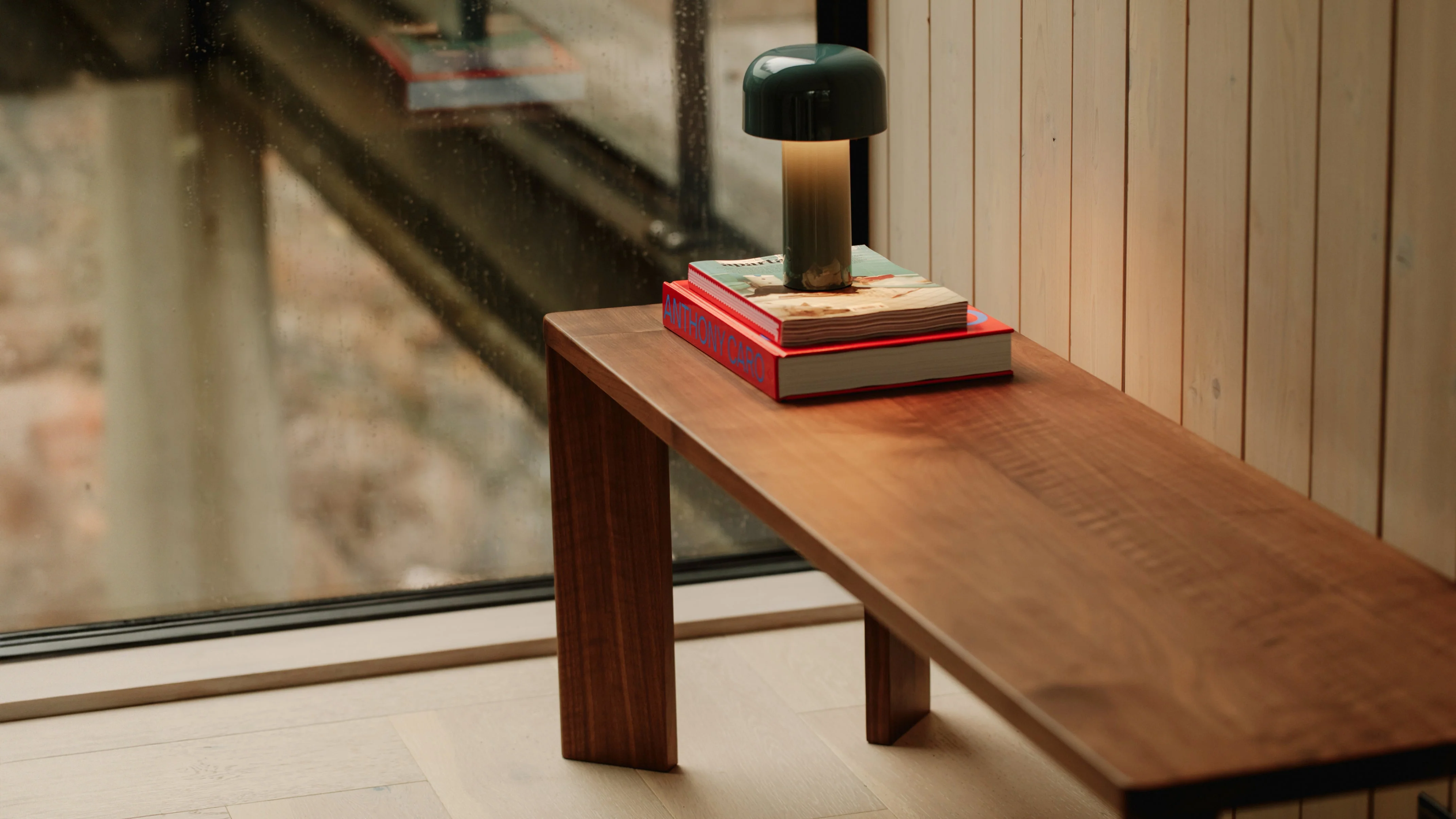 Frame Bench, Seats 2, American Walnut - Image 4