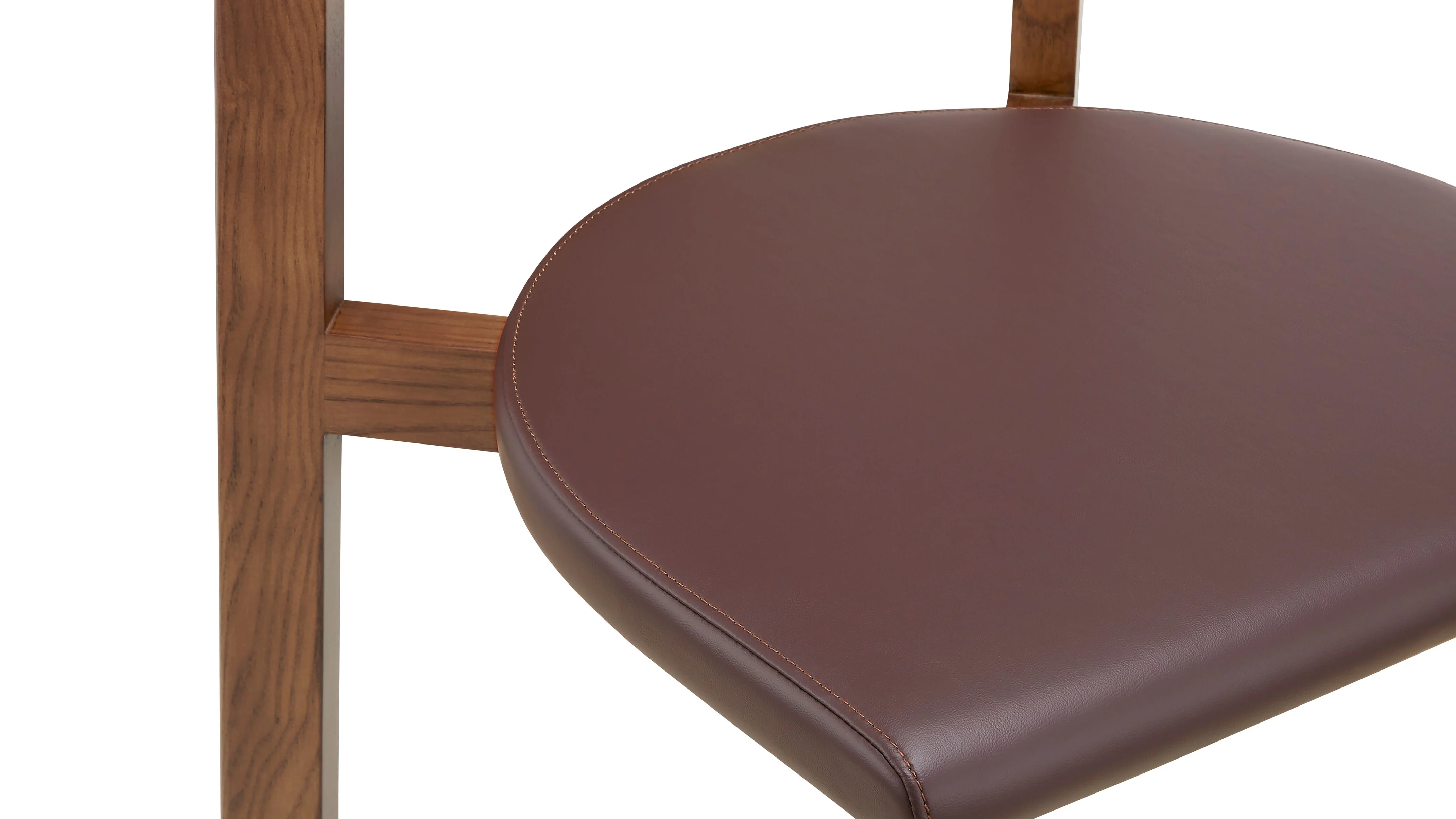 Frame Dining Chair, Walnut, Cocoa - Image 9