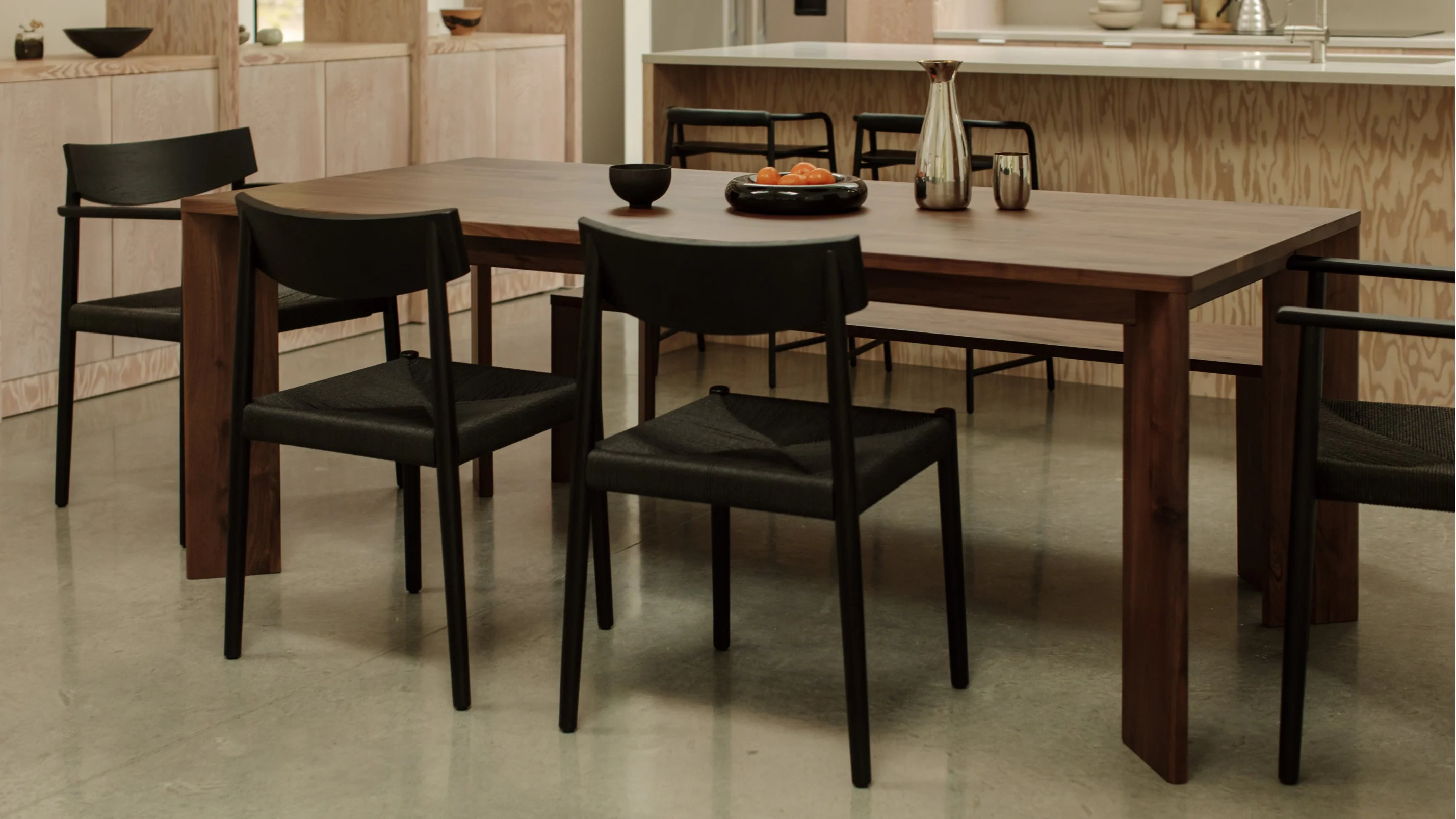 Frame Dining Table, Seats 4-6 People, American Walnut - Image 3