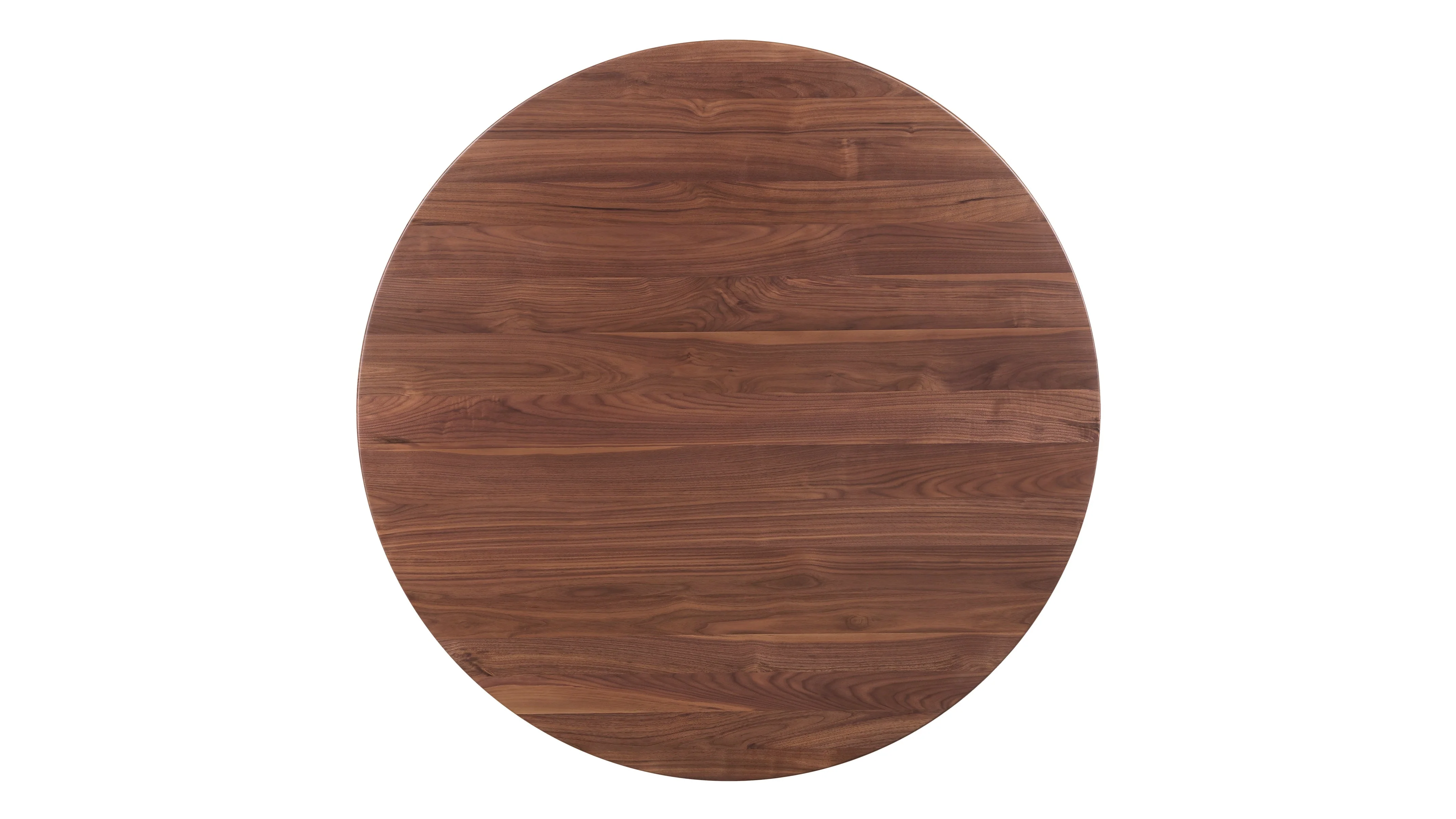 Frame Round Coffee Table, Large, American Walnut - Image 5