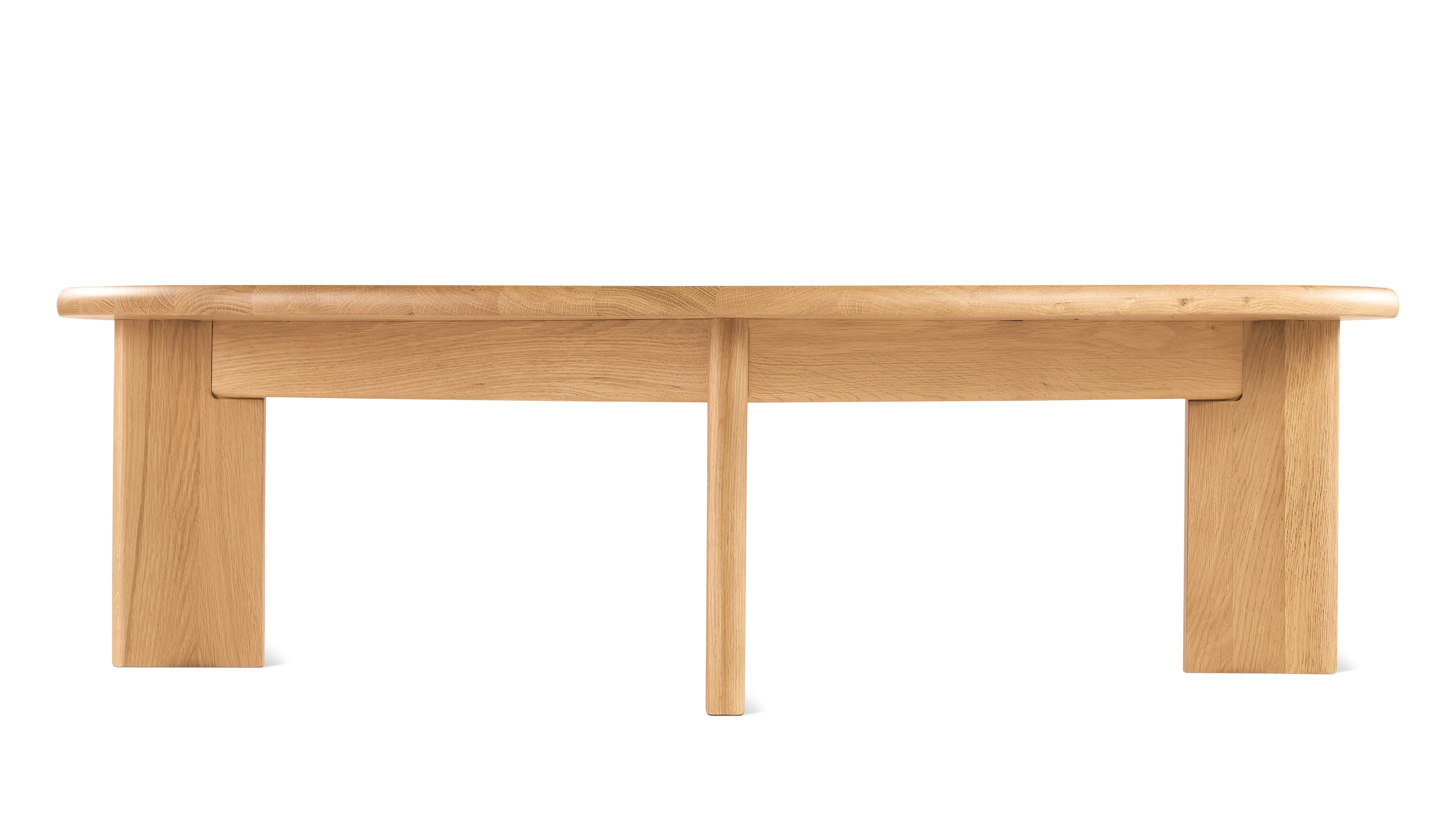 Frame Round Coffee Table, Large, Oak - Image 6