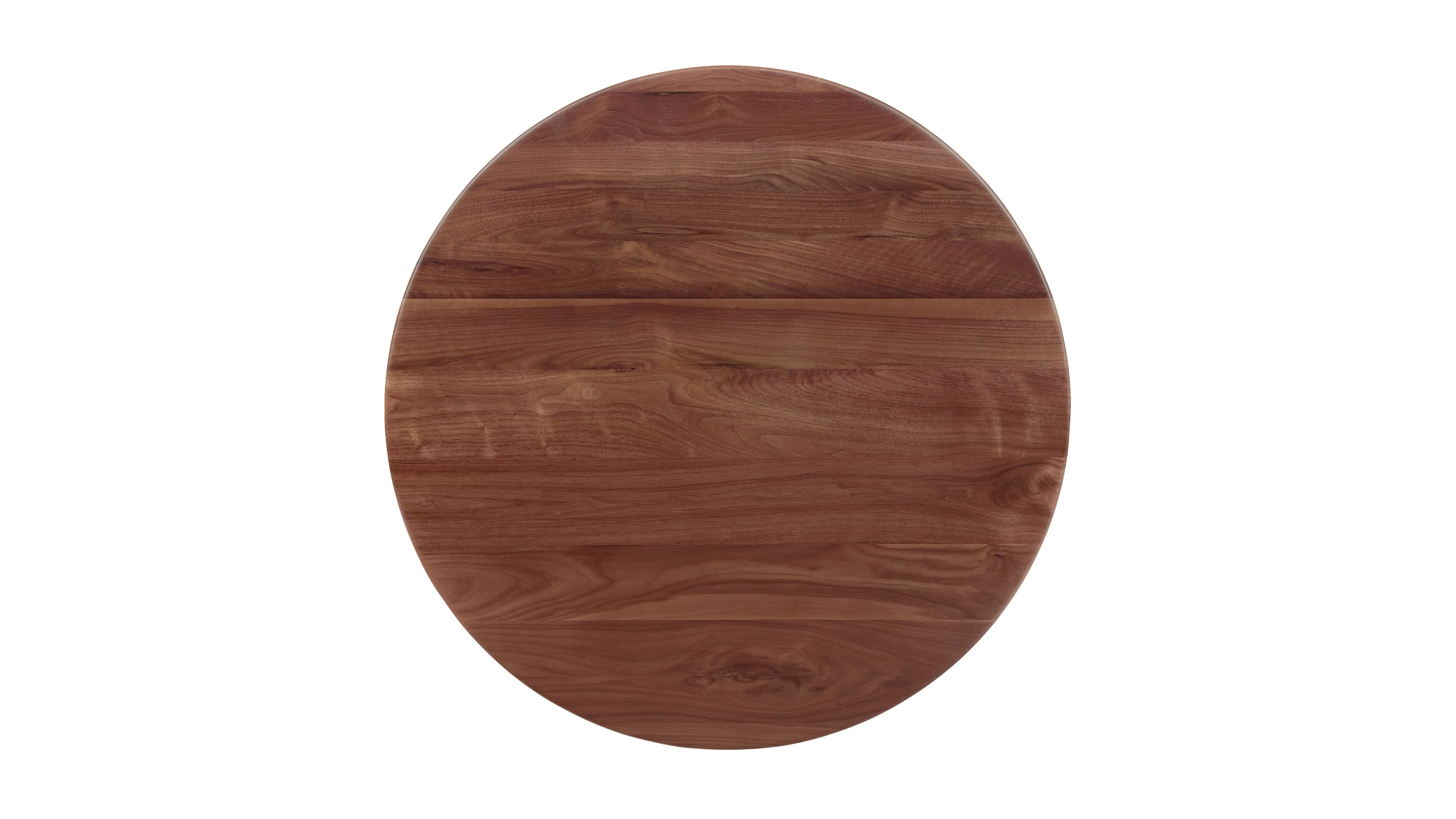 Frame Round Coffee Table, Regular, American Walnut - Image 5