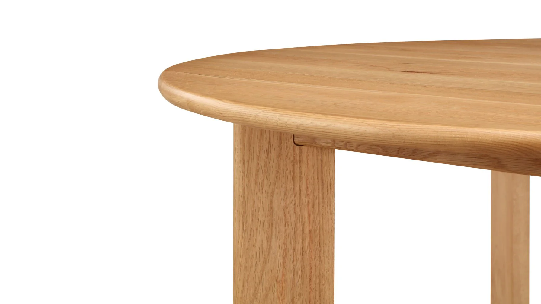 Frame Round Dining Table, Seats 4-5, Oak - Image 11