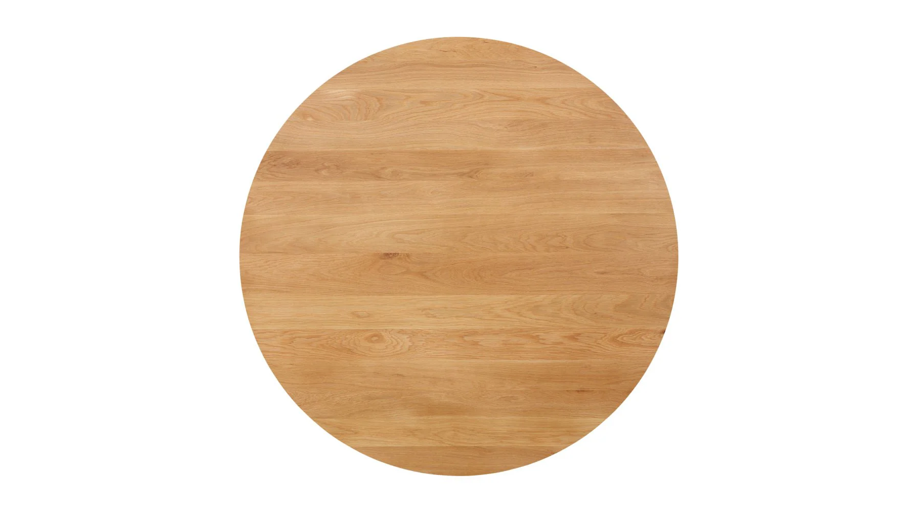 Frame Round Dining Table, Seats 4-5, Oak - Image 9