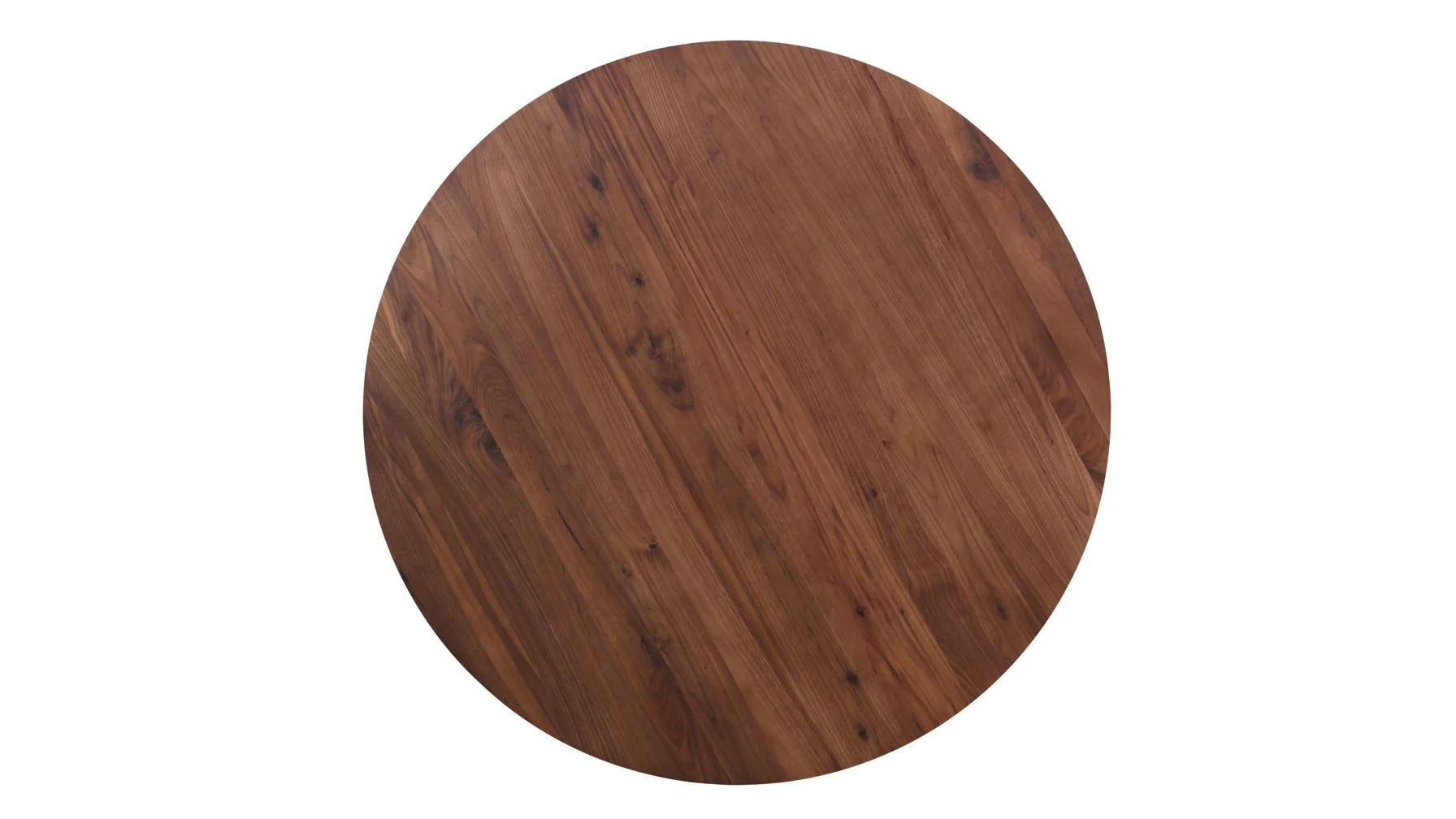 Frame Round Dining Table, Seats 4-5, American Walnut - Image 8