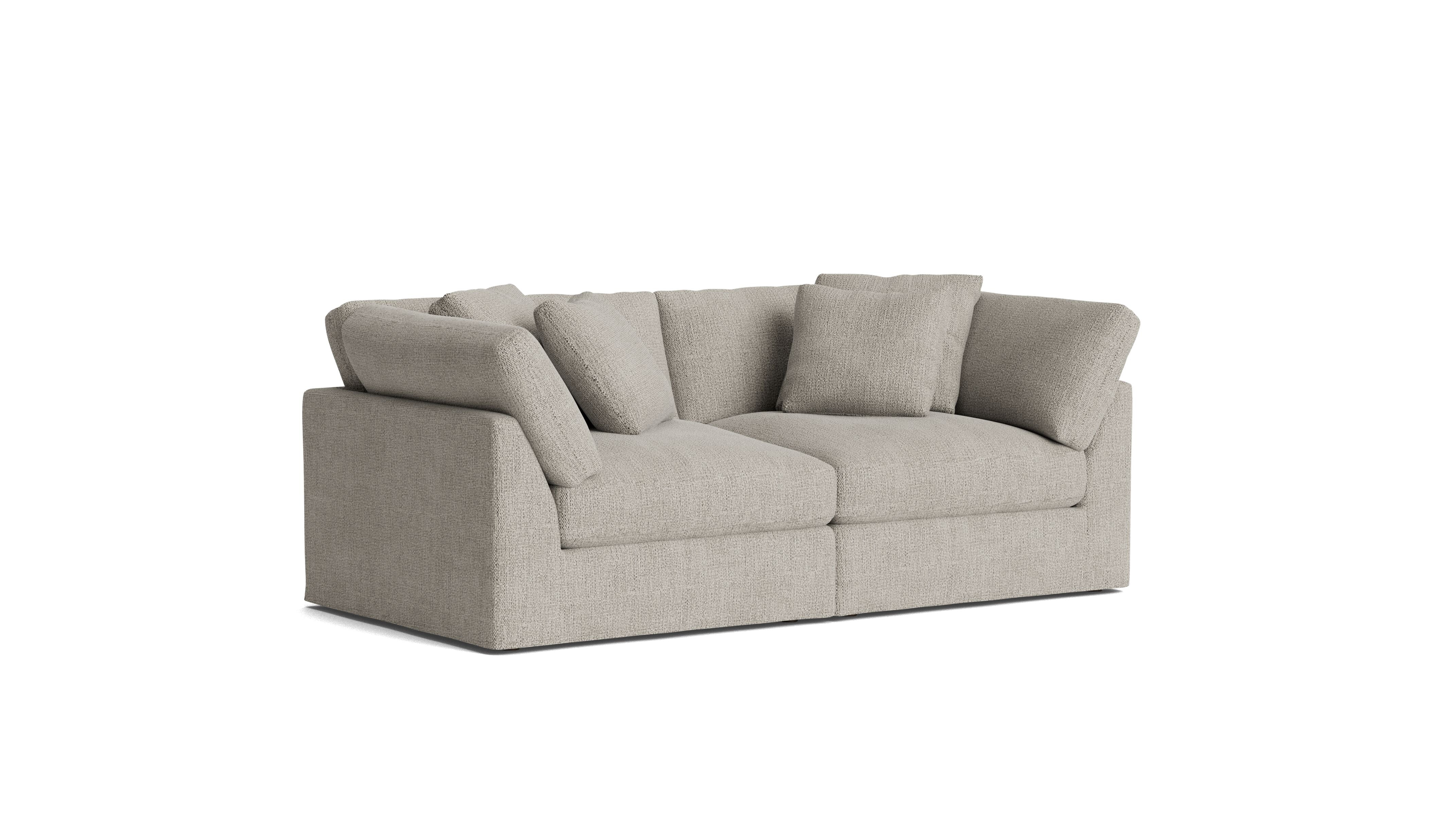 Get Together™ 2-Piece Modular Sofa, Large, Oatmeal - Image 4