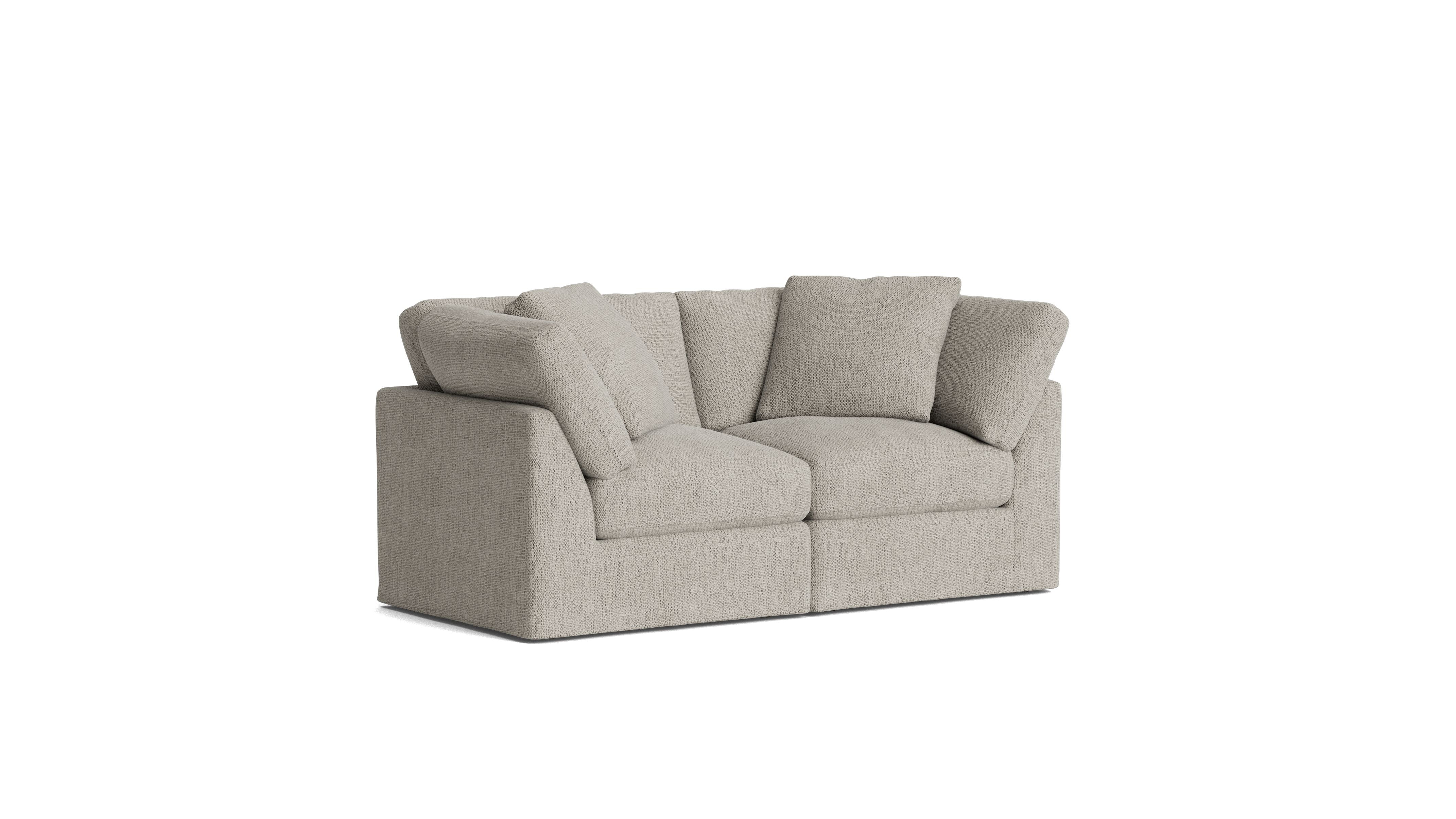 Get Together™ 2-Piece Modular Sofa, Standard, Oatmeal - Image 3
