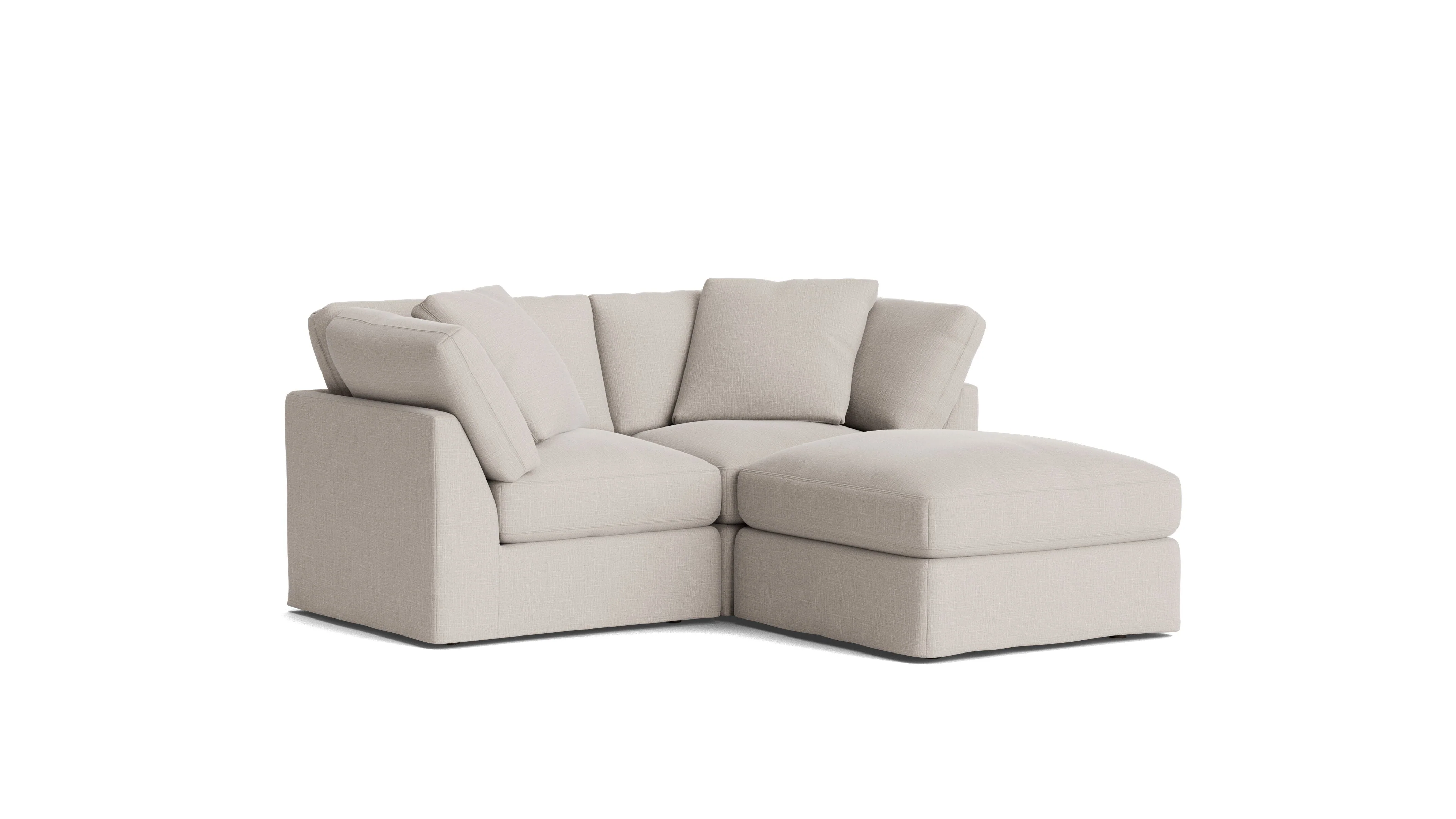 Get Together™ 3-Piece Modular Sectional, Standard, Clay - Image 3