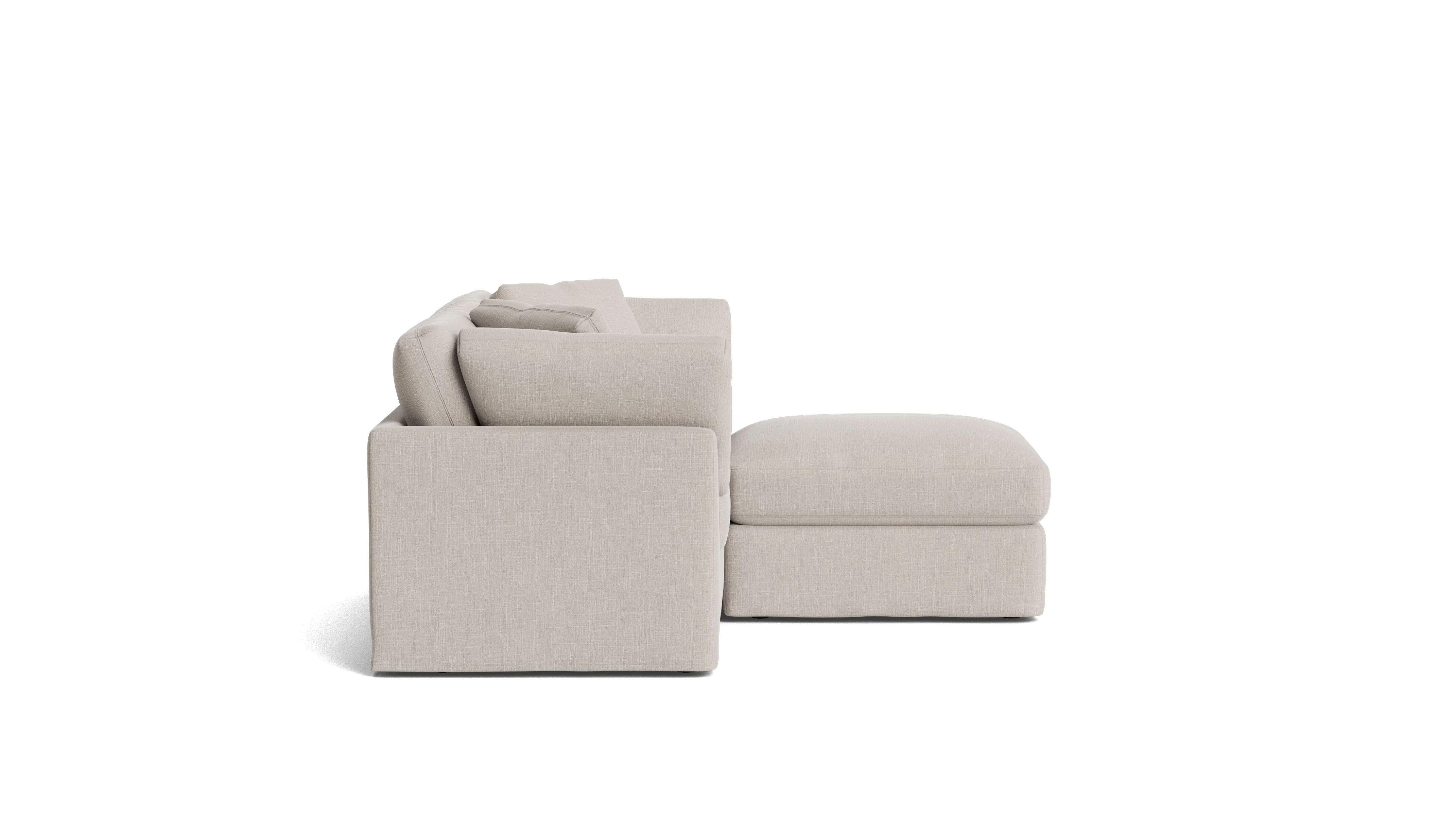 Get Together™ 3-Piece Modular Sectional, Standard, Clay - Image 4