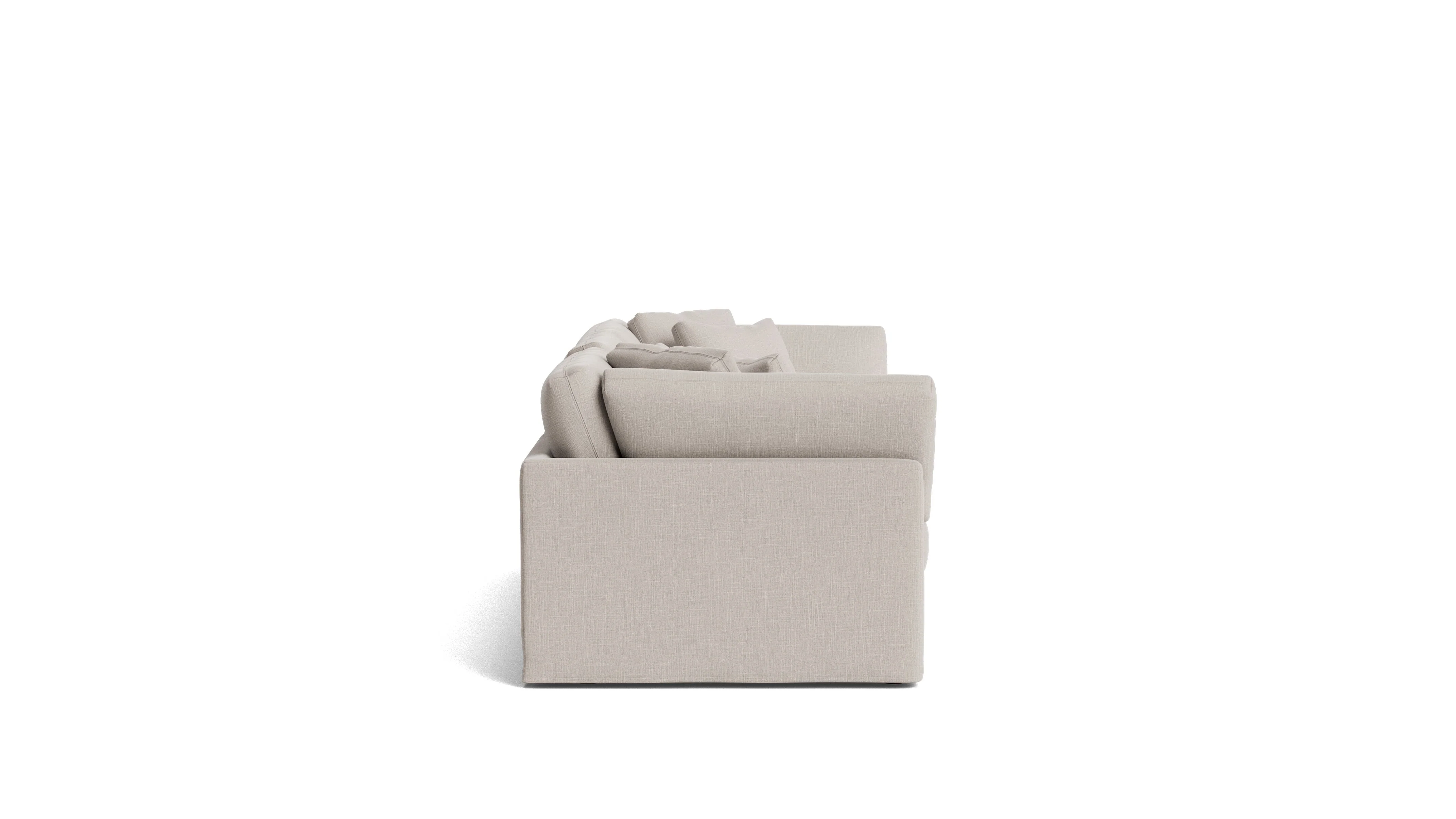 Get Together™ 3-Piece Modular Sofa, Large, Clay - Image 4