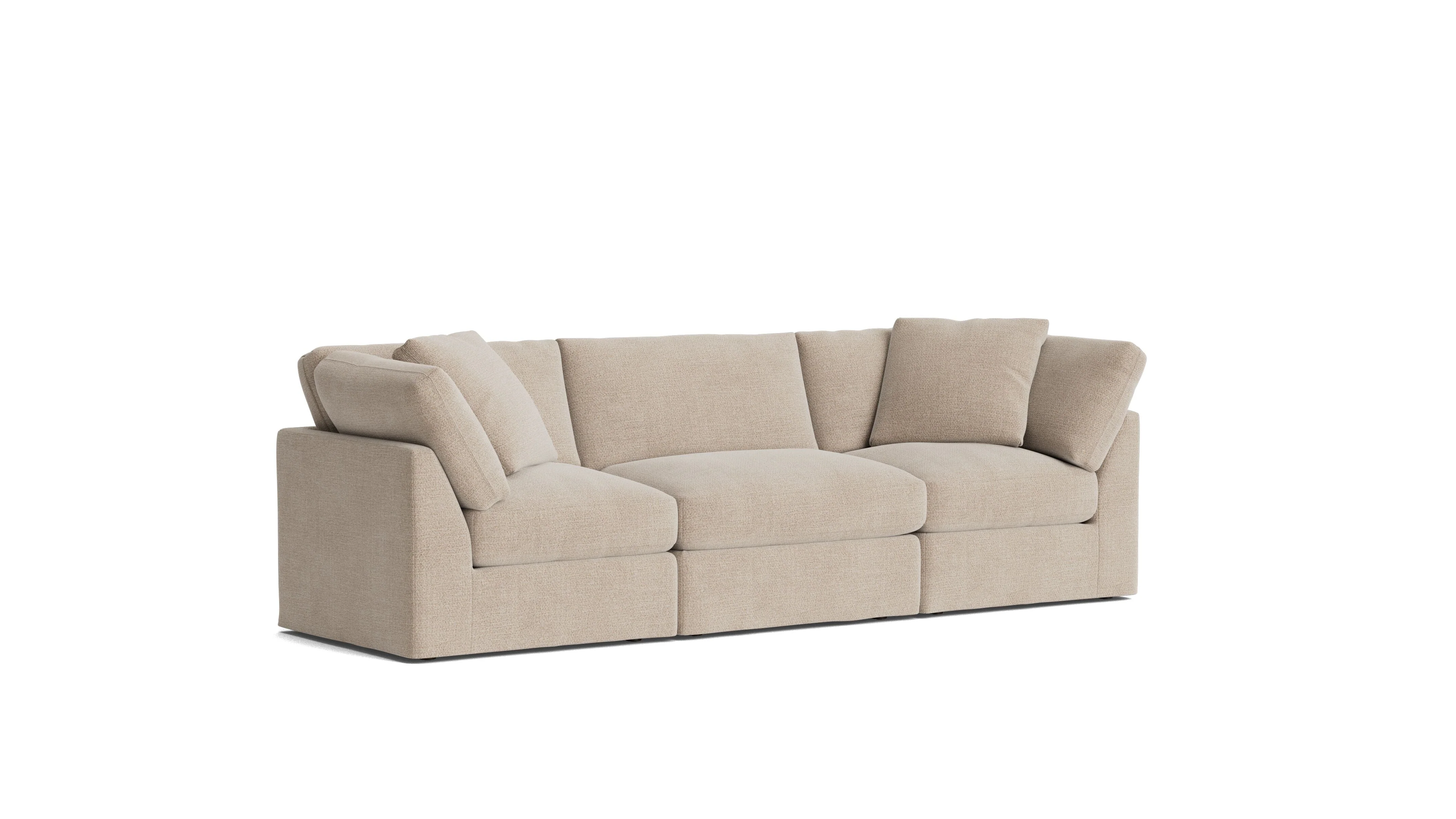 Get Together™ 3-Piece Modular Sofa, Standard, Champagne - Image 4