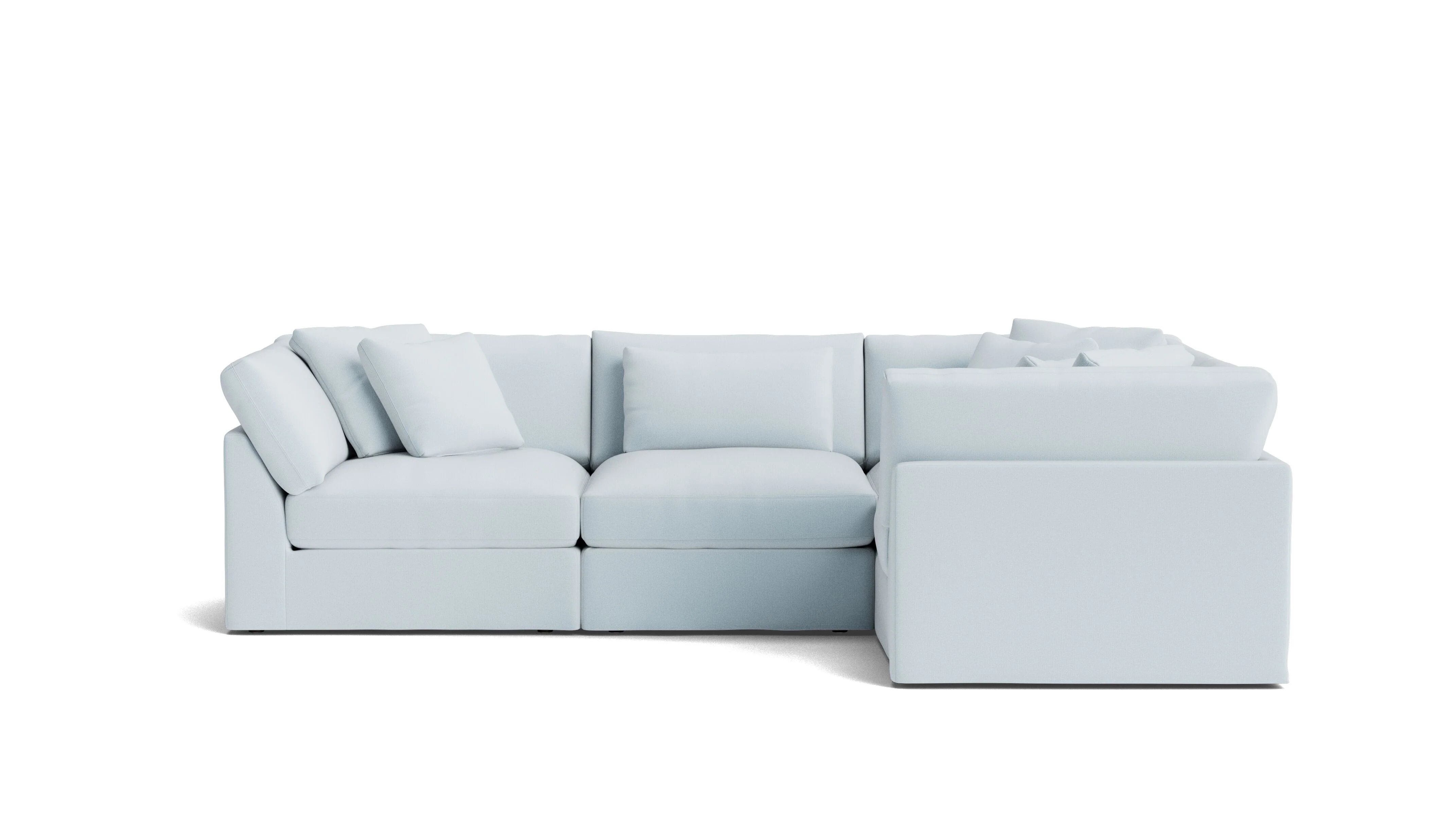 Get Together™ 4-Piece Modular Sectional Closed, Large, Cove - Image 2