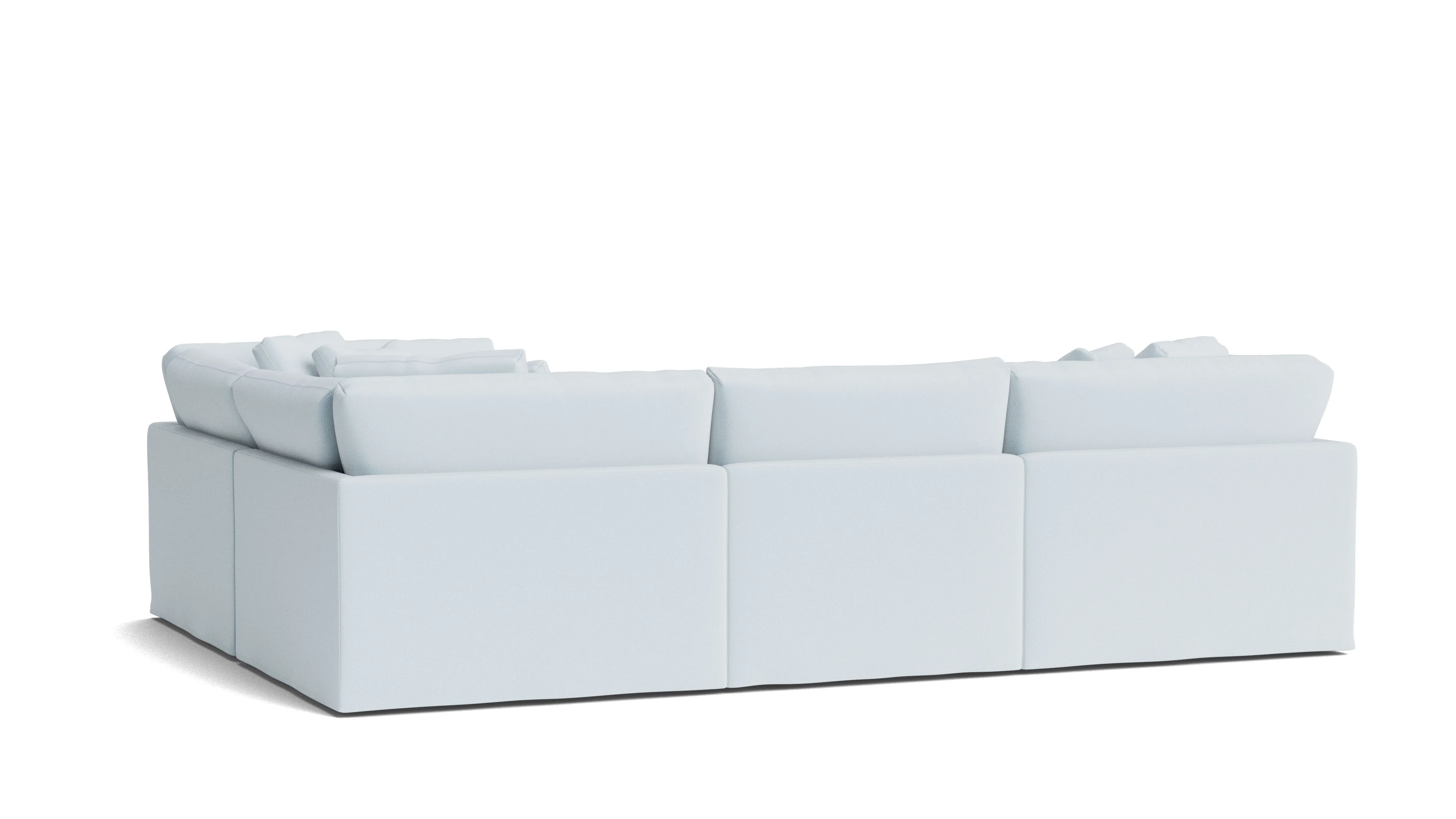 Get Together™ 4-Piece Modular Sectional Closed, Large, Cove - Image 5