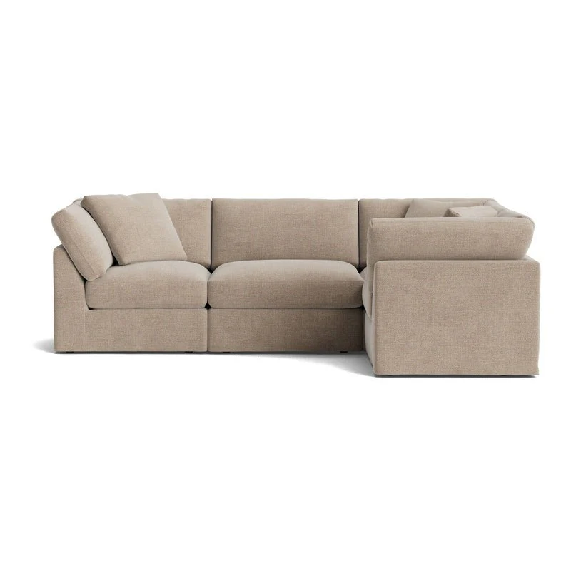Get Together™ 4-Piece Modular Sectional Closed, Standard, Champagne