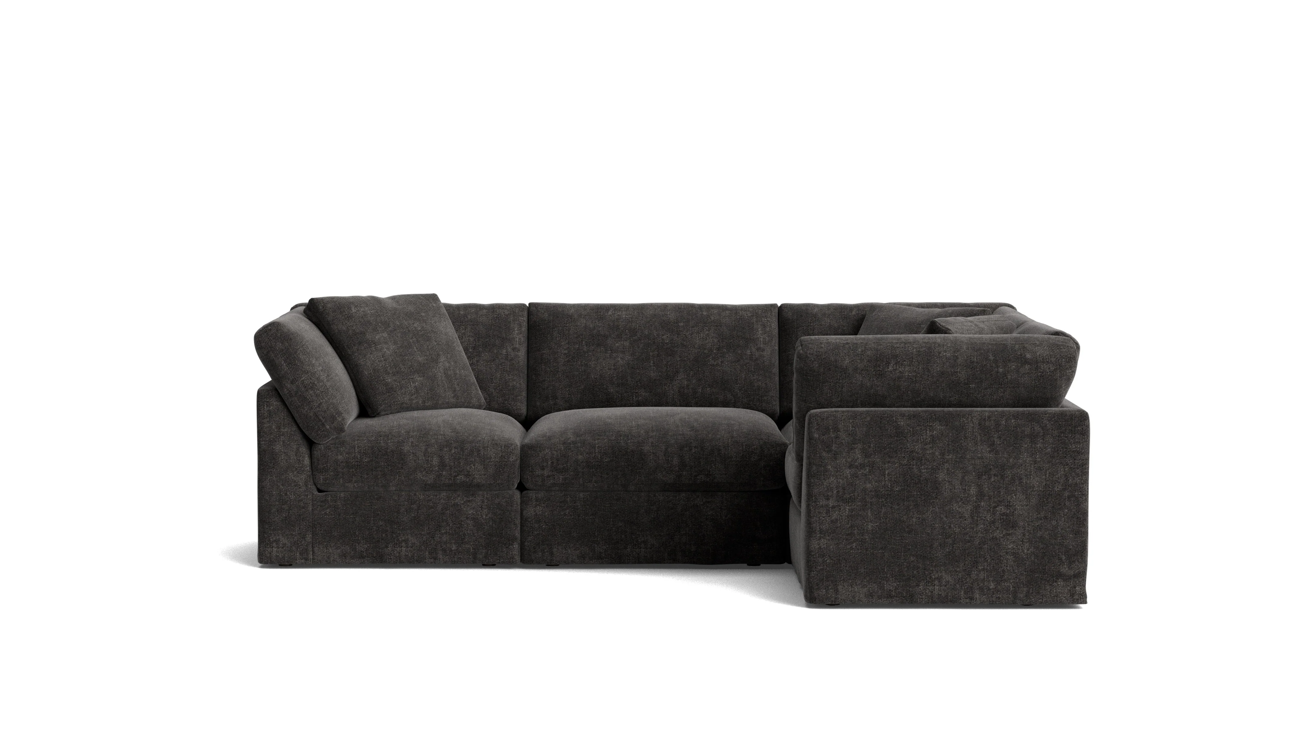Get Together™ 4-Piece Modular Sectional Closed, Standard, Truffle - Image 2