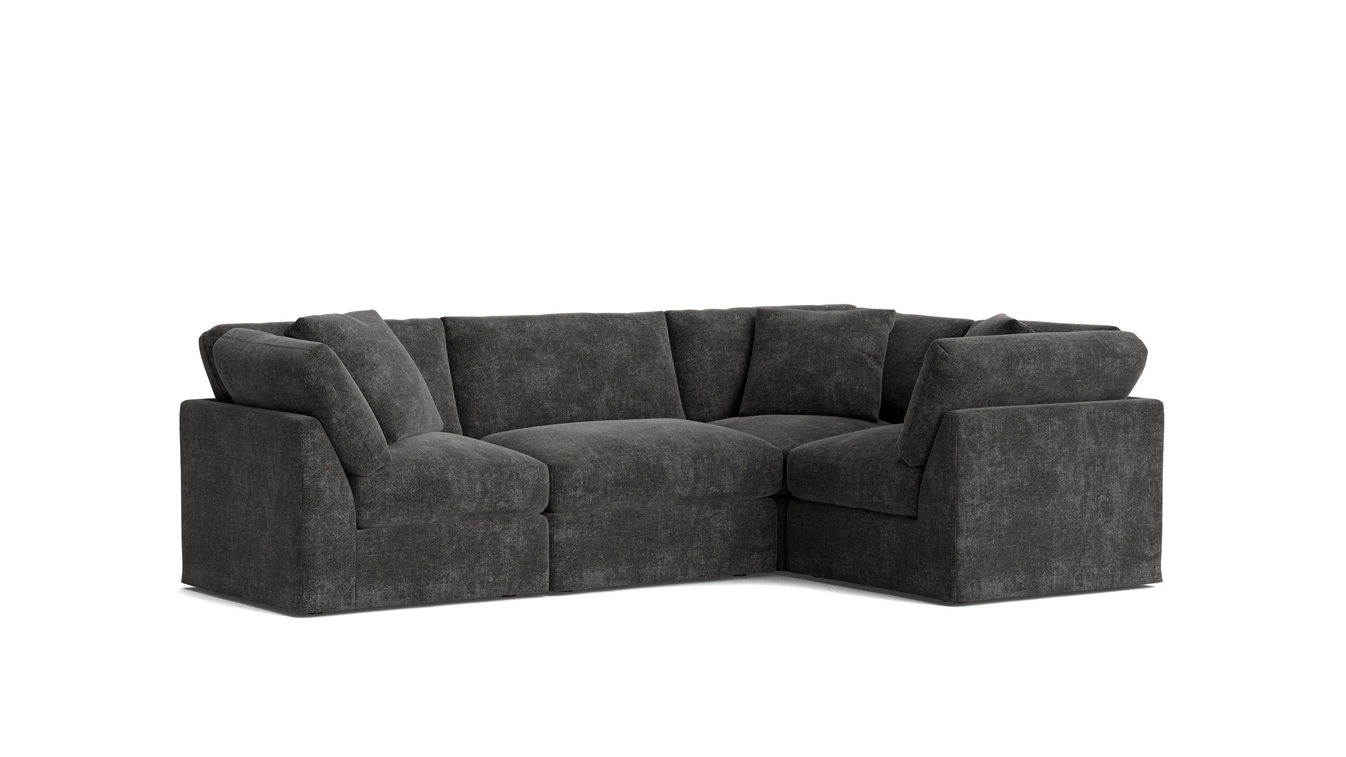 Get Together™ 4-Piece Modular Sectional Closed, Standard, Truffle - Image 3