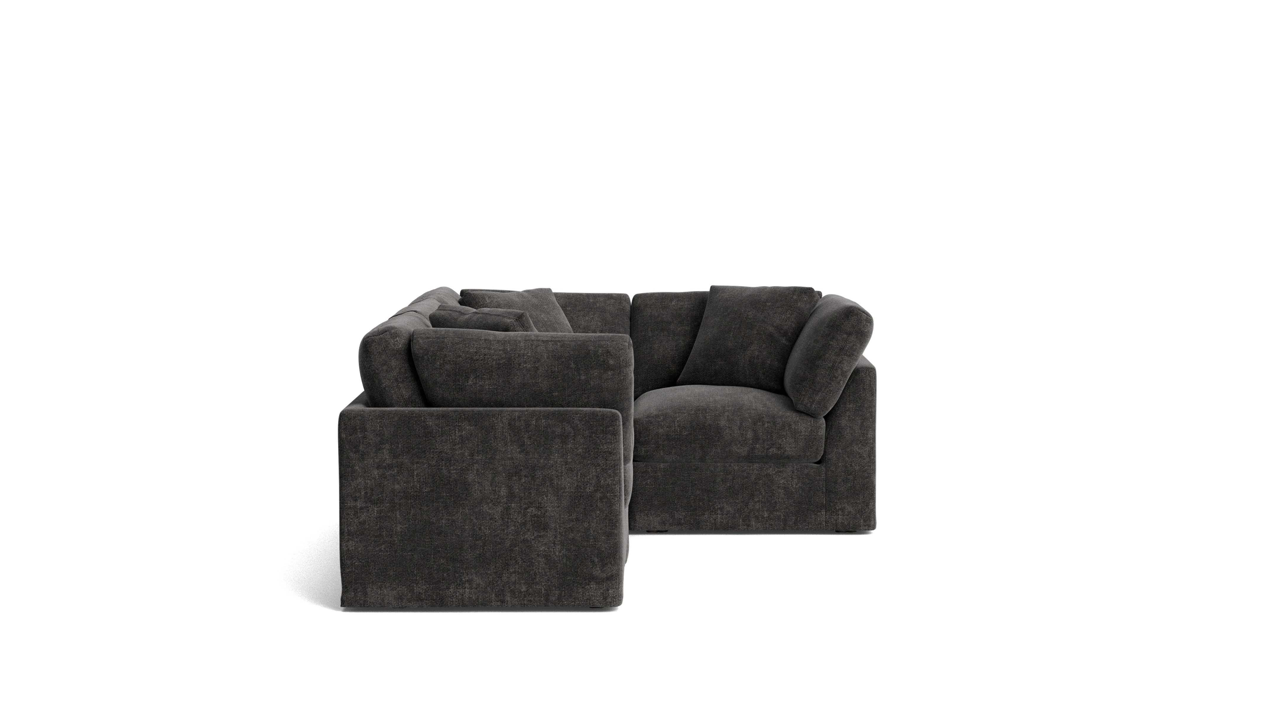 Get Together™ 4-Piece Modular Sectional Closed, Standard, Truffle - Image 4