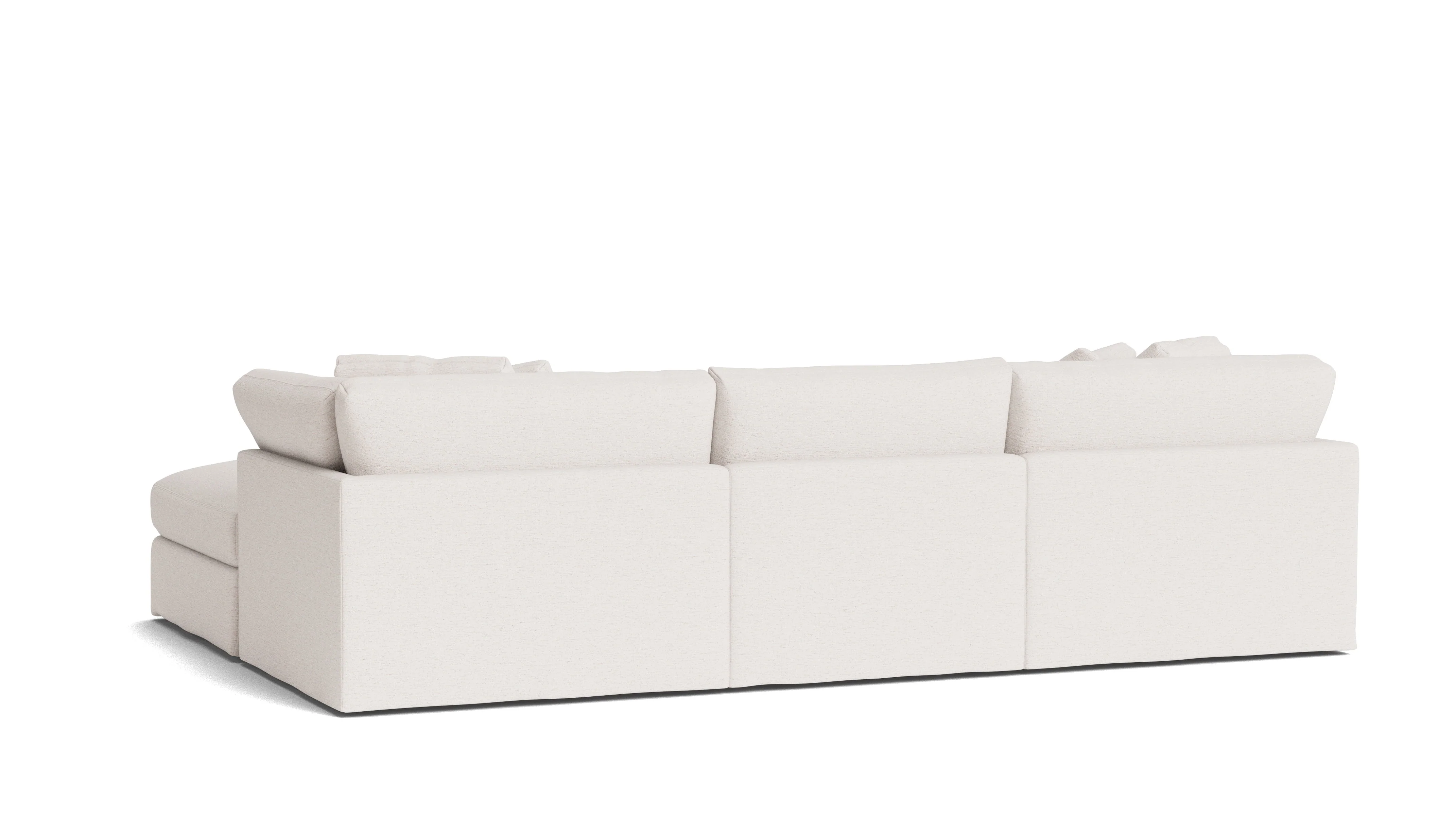 Get Together™ 4-Piece Modular Sectional, Large, Nomad Snow - Image 7