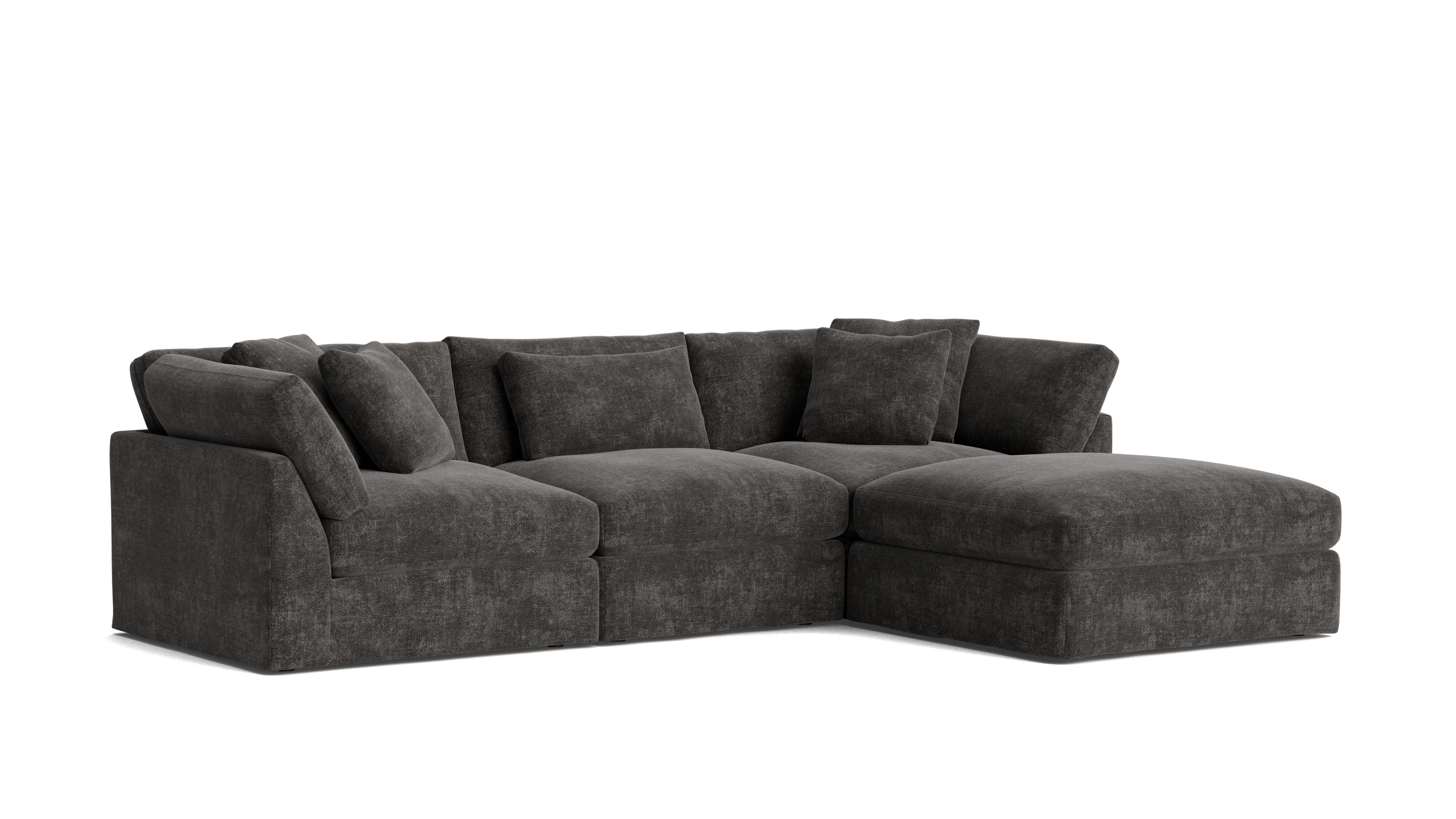 Get Together™ 4-Piece Modular Sectional, Large, Truffle - Image 3