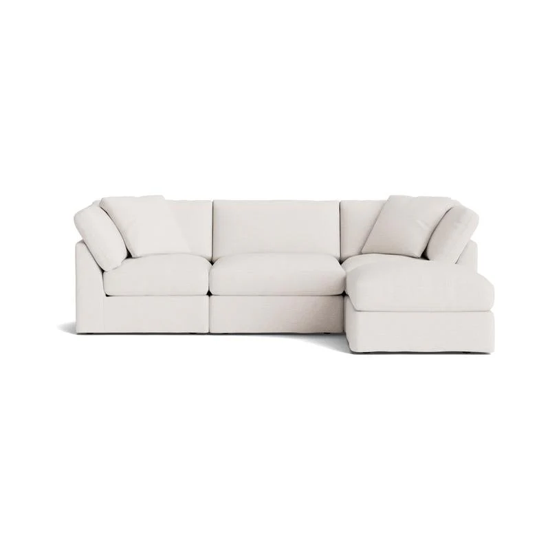 Get Together™ 4-Piece Modular Sectional, Standard, Nomad Snow