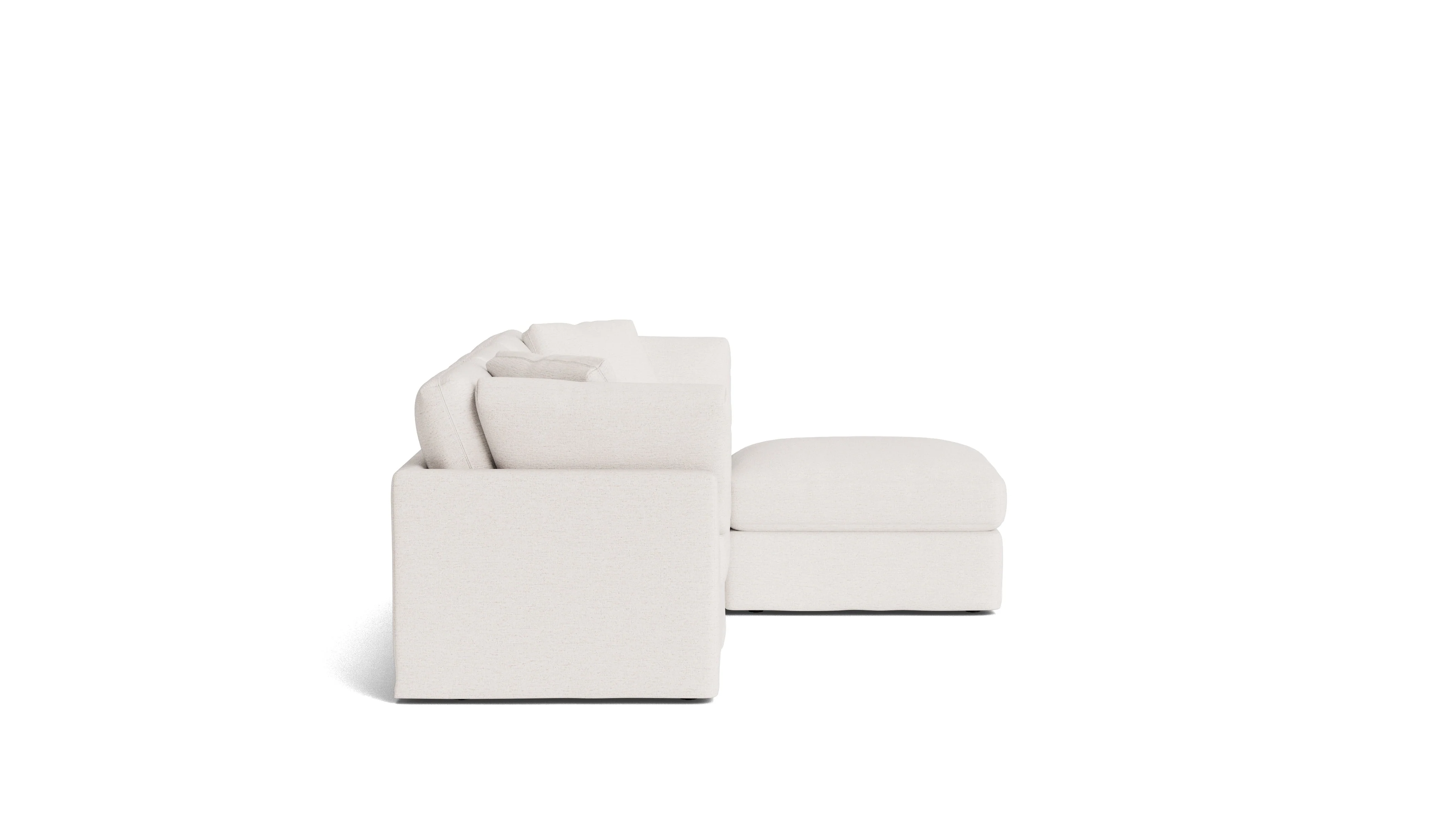 Get Together™ 4-Piece Modular Sectional, Standard, Nomad Snow - Image 5