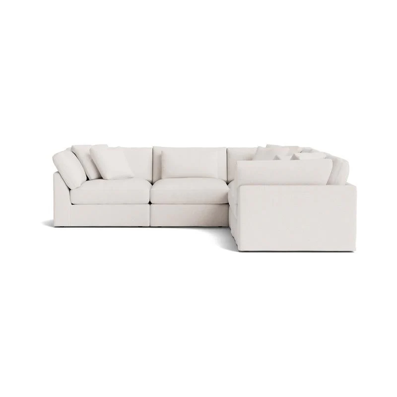 Get Together™ 5-Piece Modular Sectional Closed, Large, Nomad Snow
