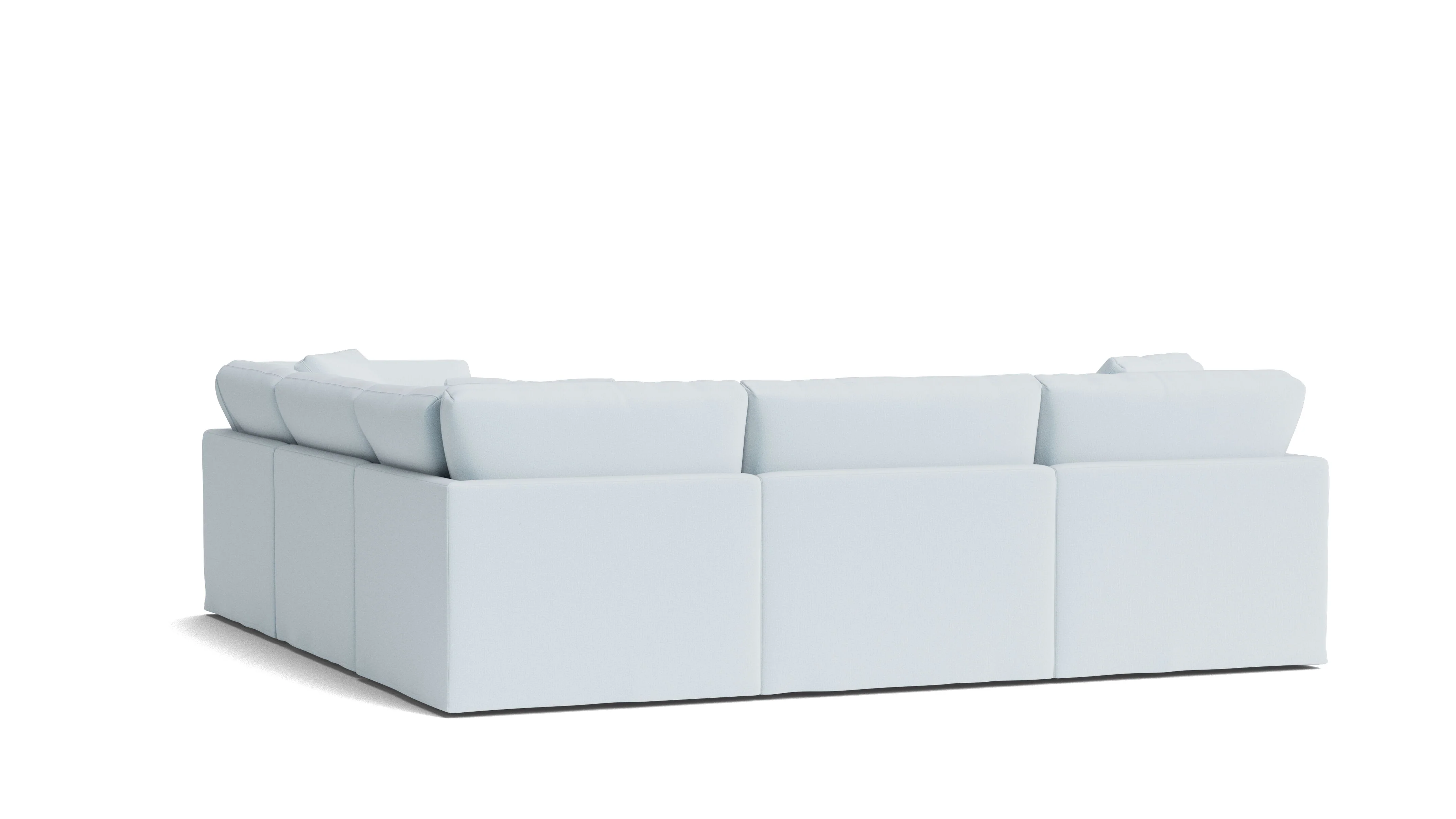 Get Together™ 5-Piece Modular Sectional Closed, Standard, Cove - Image 5