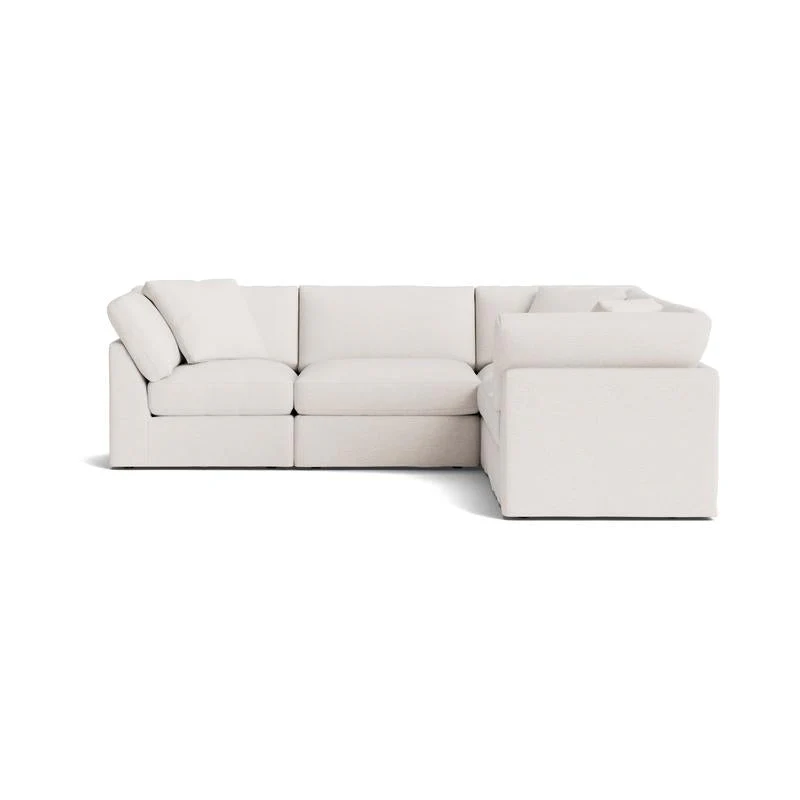 Get Together™ 5-Piece Modular Sectional Closed, Standard, Nomad Snow
