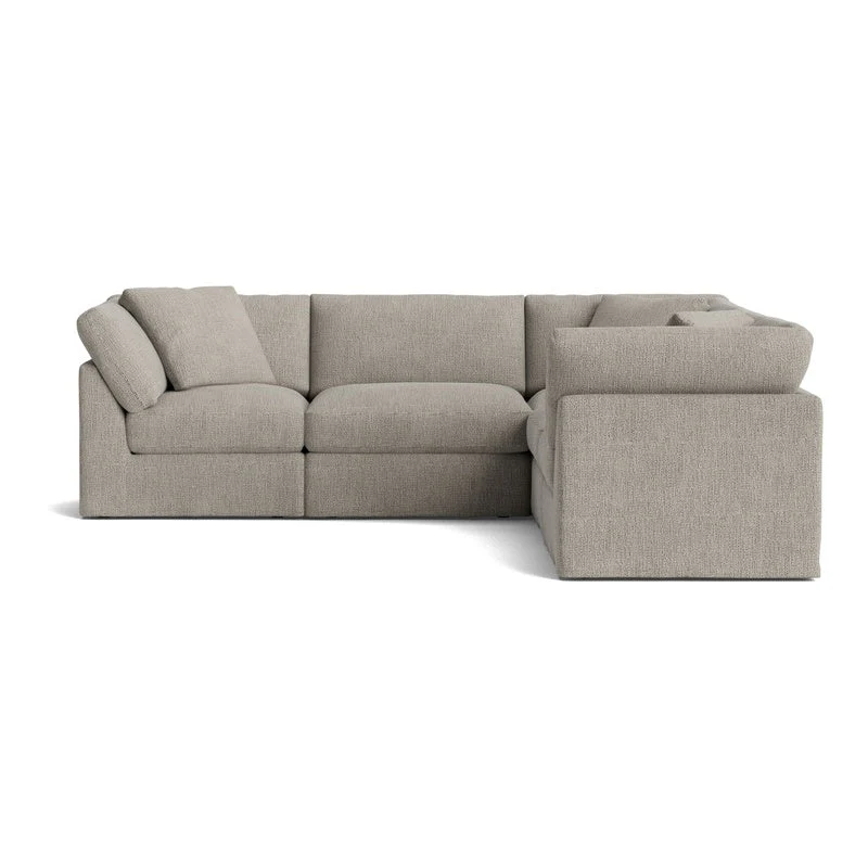 Get Together™ 5-Piece Modular Sectional Closed, Standard, Oatmeal