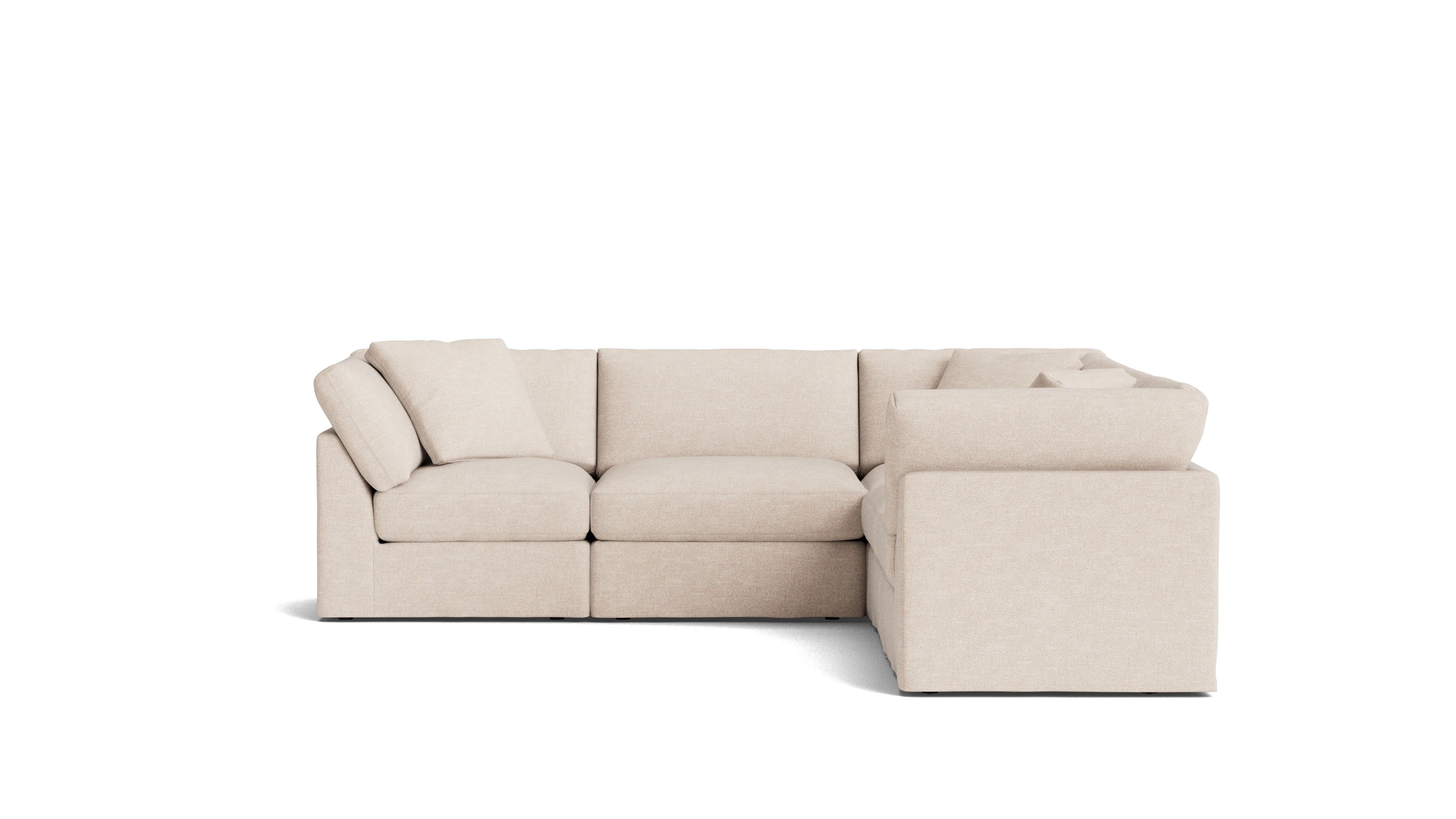 Get Together™ 5-Piece Modular Sectional Closed, Standard, Sunbeam - Image 2