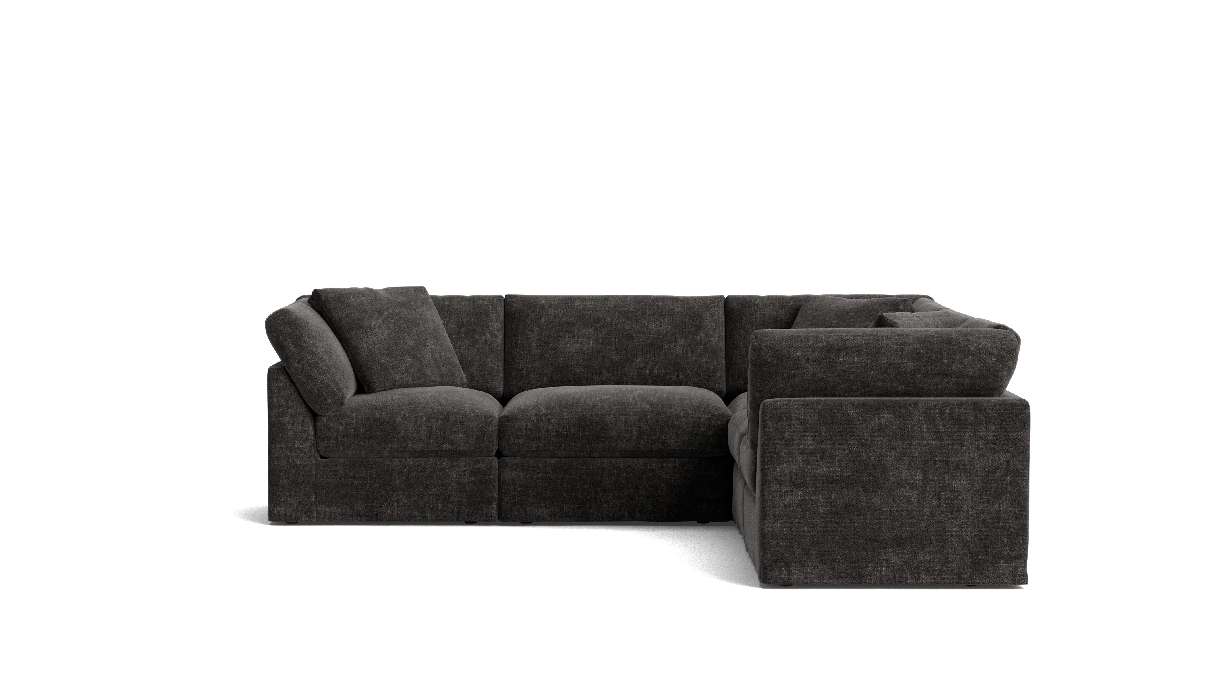 Get Together™ 5-Piece Modular Sectional Closed, Standard, Truffle - Image 2