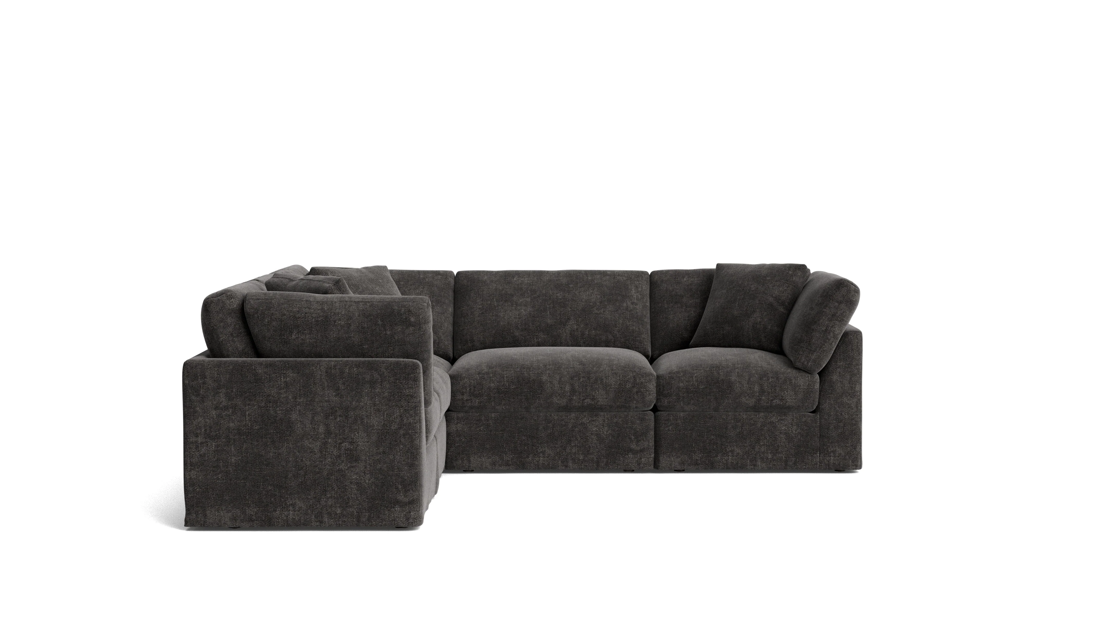 Get Together™ 5-Piece Modular Sectional Closed, Standard, Truffle - Image 4