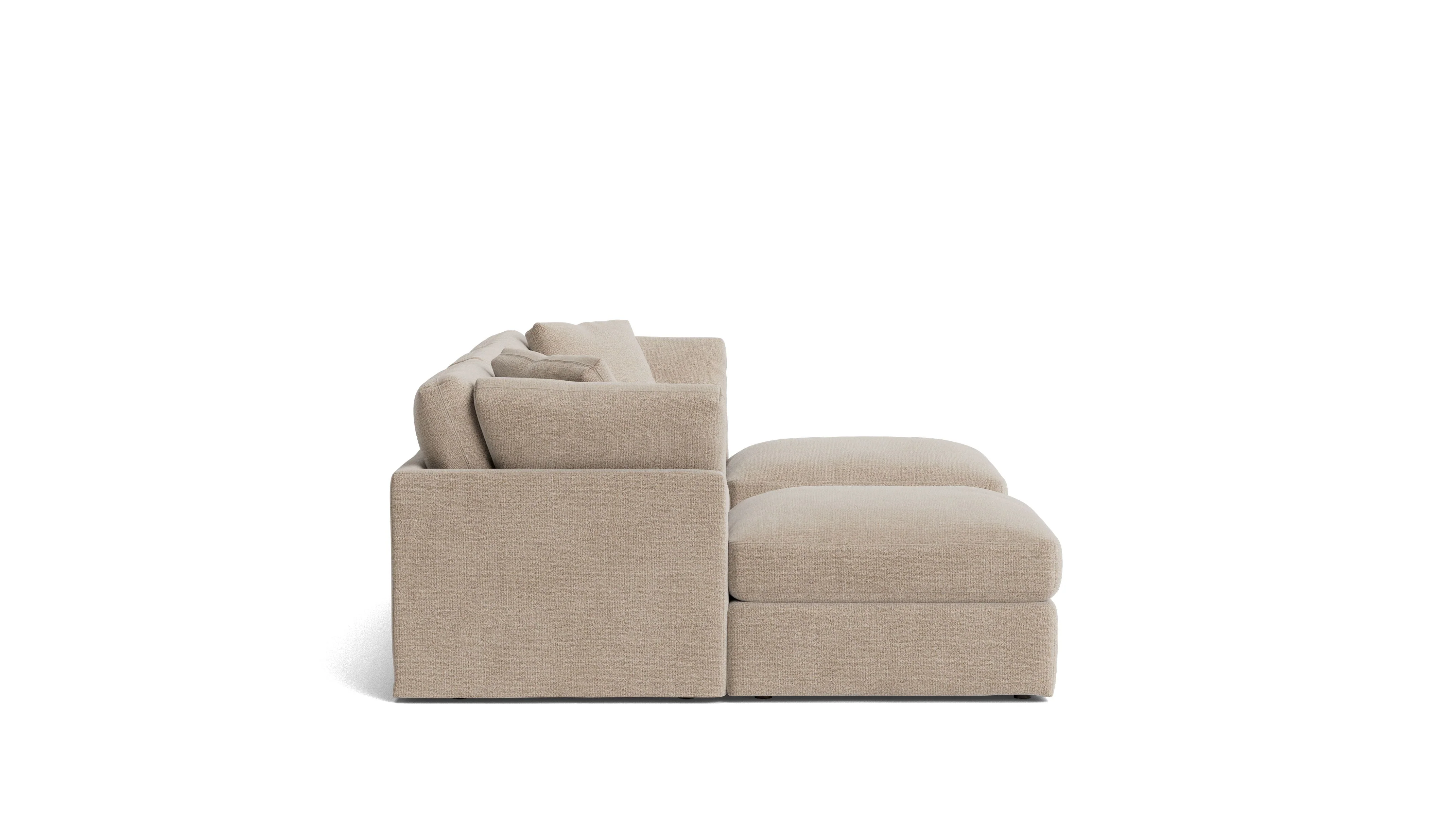 Get Together™ 5-Piece Modular U-Shaped Sectional, Standard, Champagne - Image 5