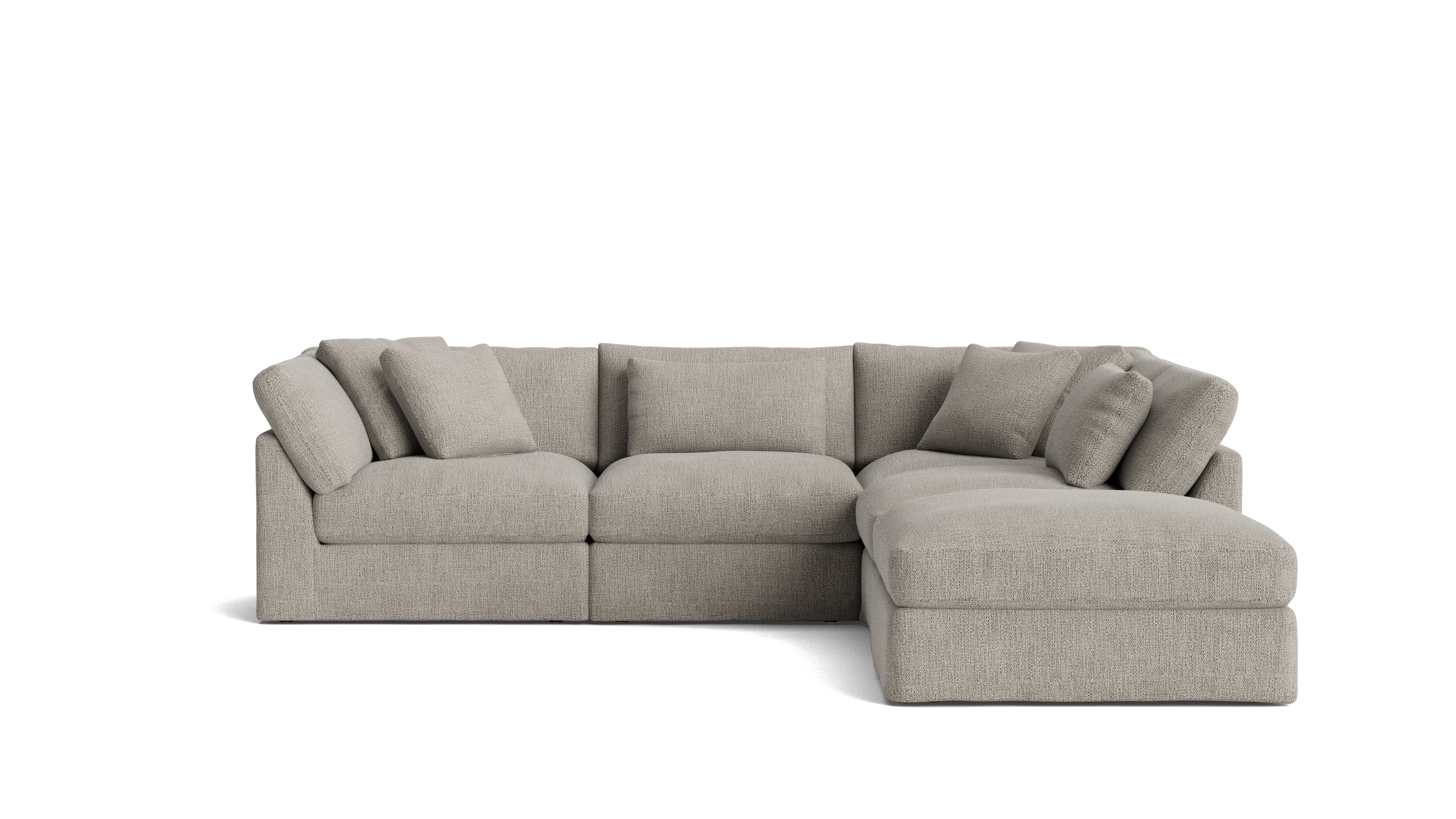 Get Together™ 5-Piece Modular Sectional, Large, Oatmeal - Image 2