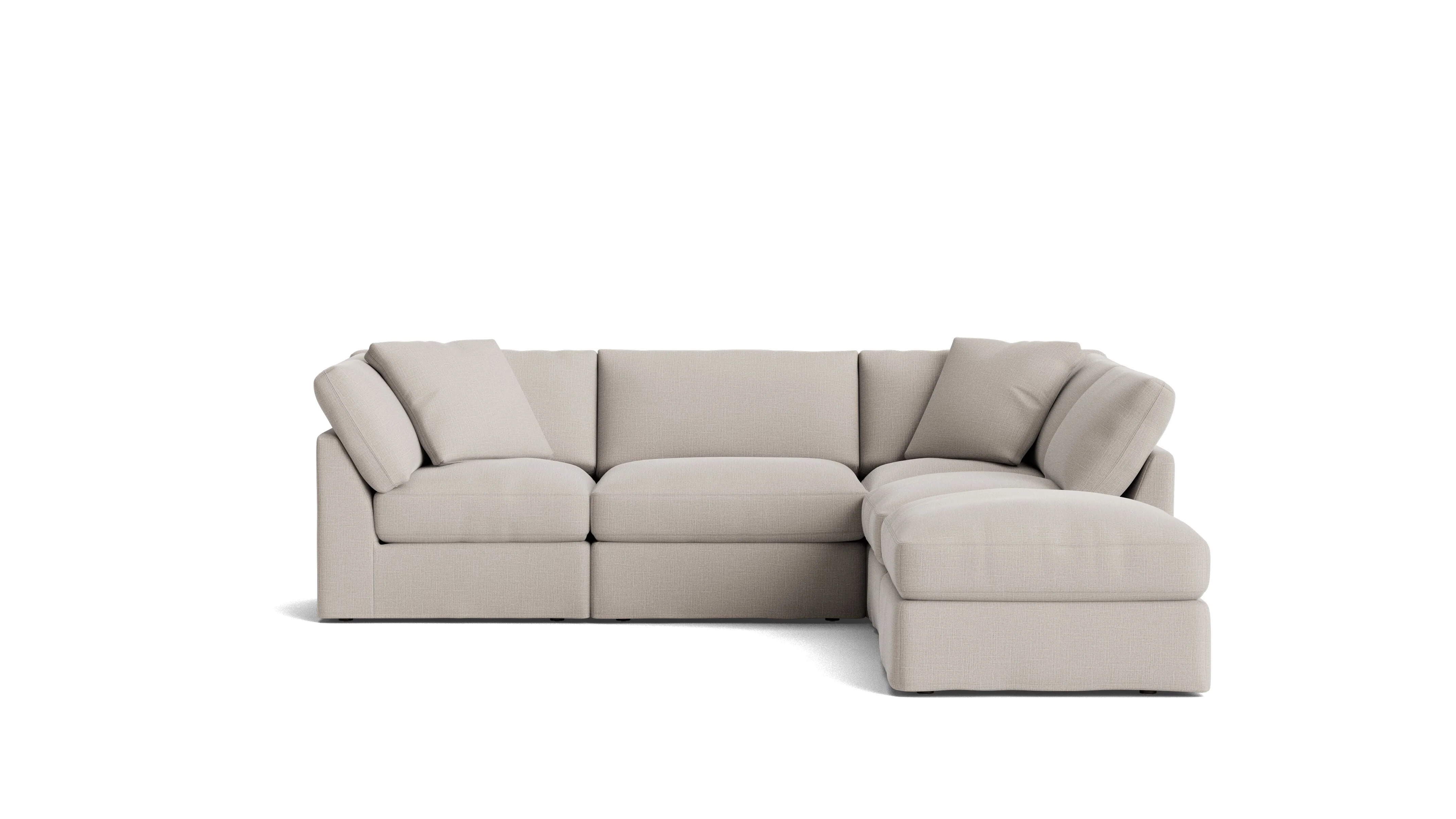 Get Together™ 5-Piece Modular Sectional, Standard, Clay - Image 2