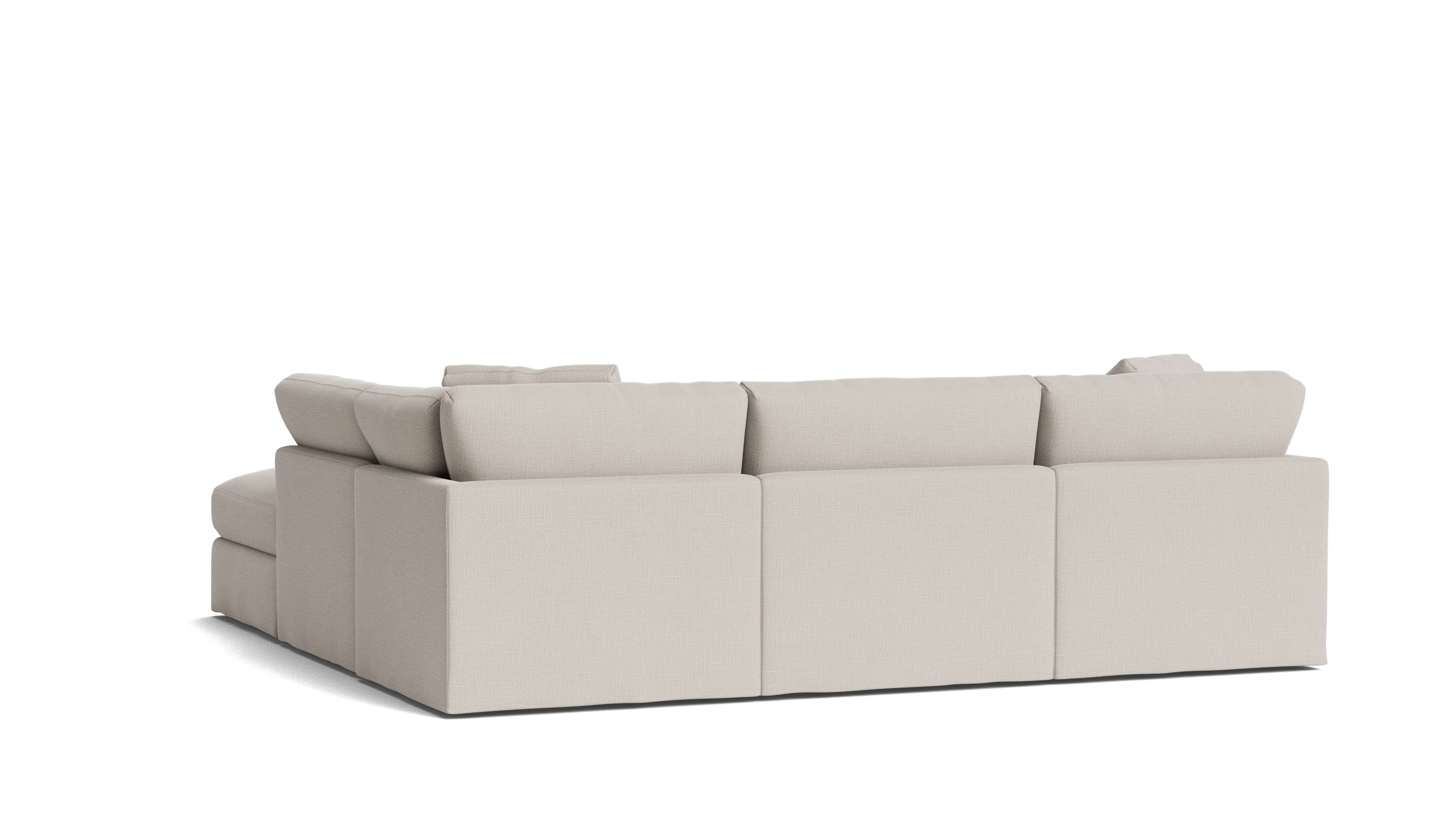 Get Together™ 5-Piece Modular Sectional, Standard, Clay - Image 6