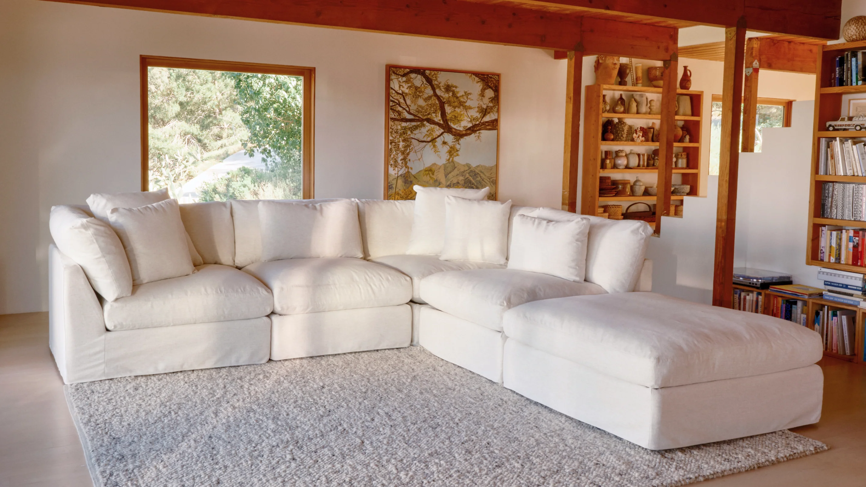 Get Together™ 5-Piece Modular Sectional, Standard, Nomad Snow - Image 7
