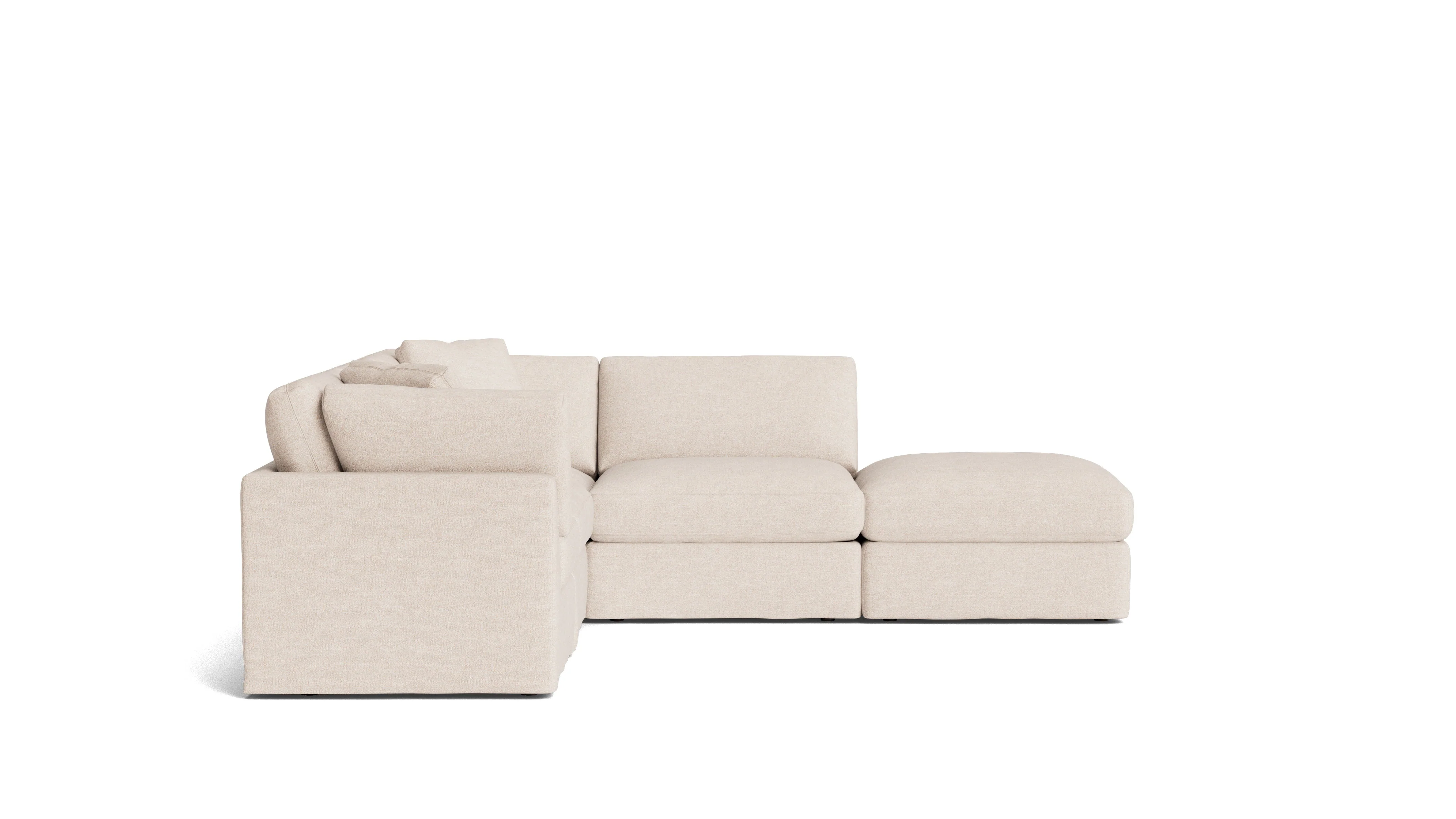 Get Together™ 5-Piece Modular Sectional, Standard, Sunbeam - Image 4